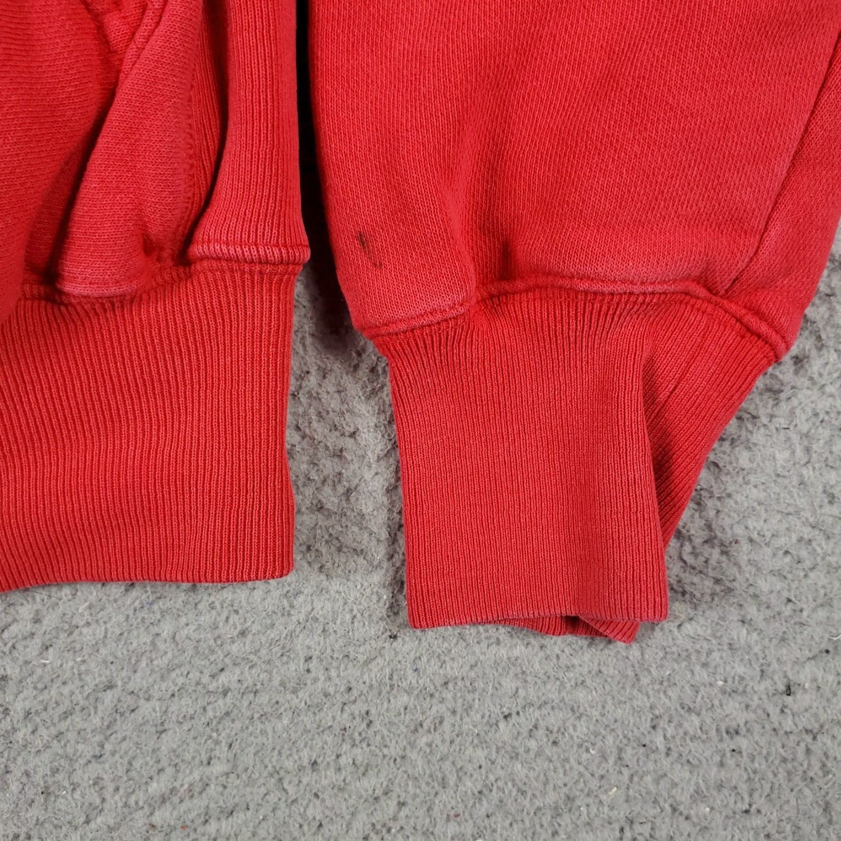 Champion Champion Sweater Mens Small Red Reverse Weave Hoodie Pullover Sweatshirt * Size US S / EU 44-46 / 1 - 5 Thumbnail