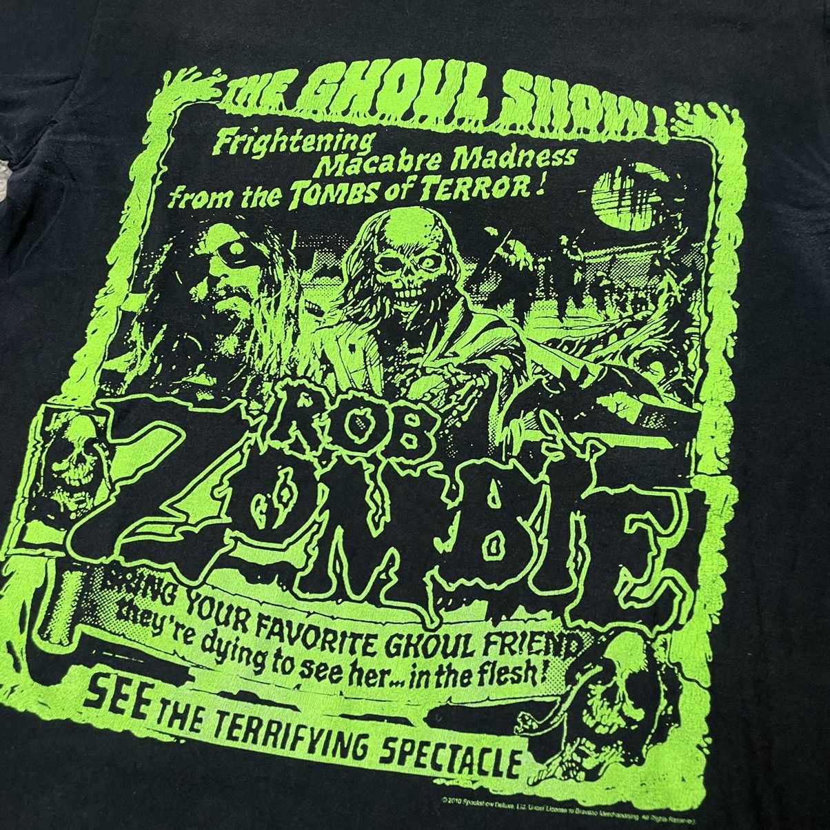 Vintage Vintage Y2K Zombie Horror Graphic Tee Black Goth Opium S Size US S / EU 44-46 / 1 - 5 Thumbnail
