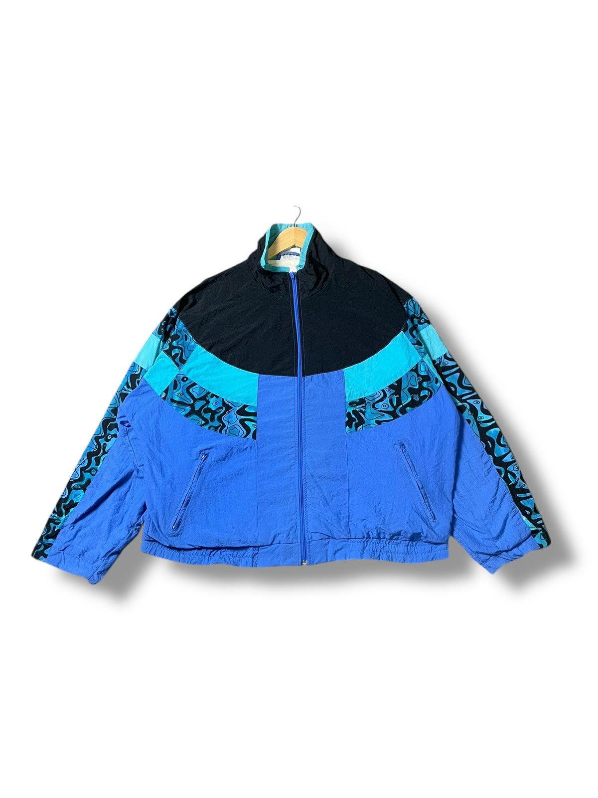 Japanese Brand × Vintage Vintage Shamp x Japanese Brand Fashion Windbreaker(31) Size US XL / EU 56 / 4 - 1 Thumbnail