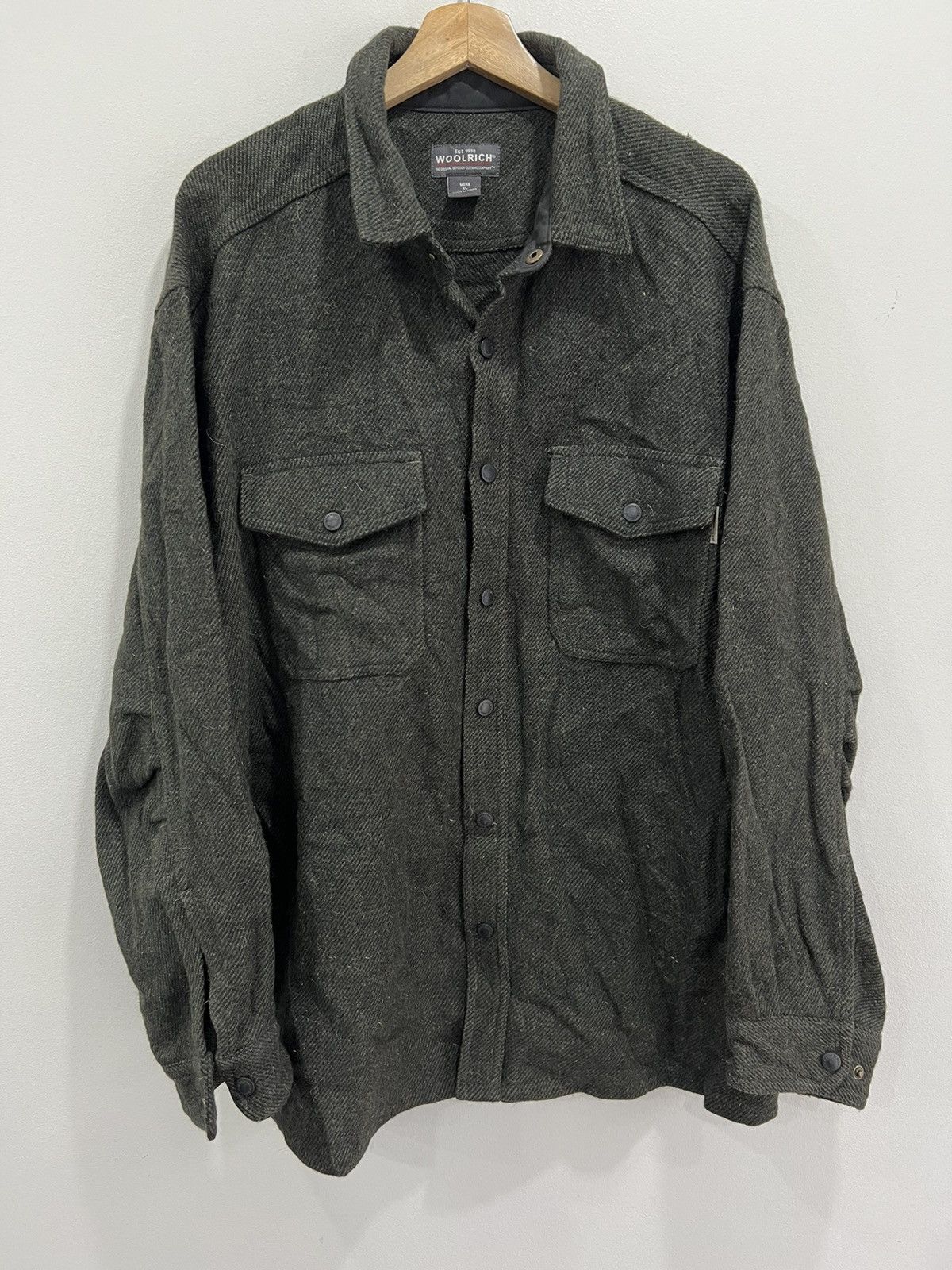 Woolrich Woolen Mills Vintage Woolrich Button Up Shirt Size US XL / EU 56 / 4 - 1 Thumbnail