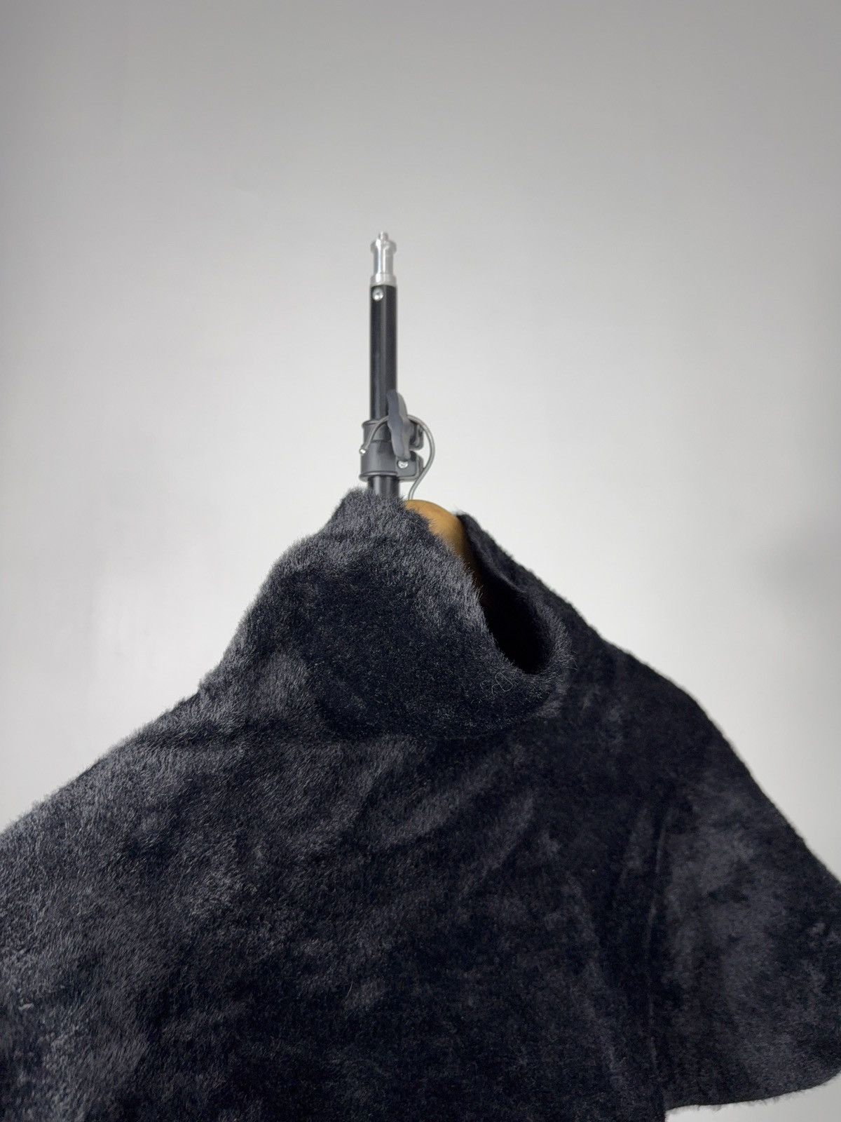Hysteric Glamour Faux Fur Cape Poncho High Neck Dark Avant Garde Goth Wrap Size ONE SIZE - 2 Thumbnail
