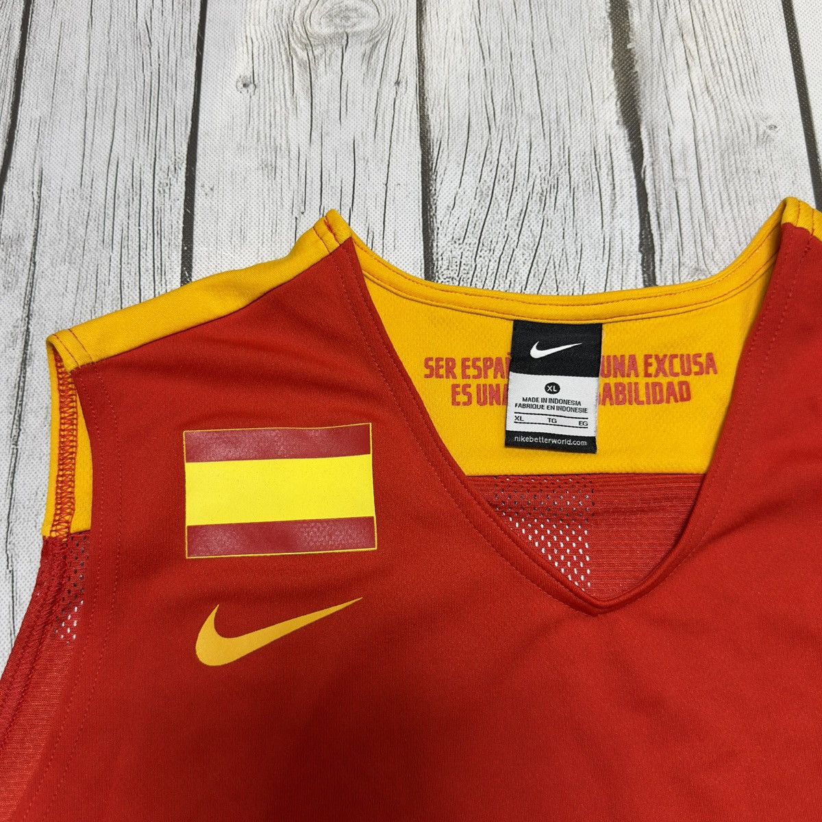 Nike Spain basketball jersey Size US XL / EU 56 / 4 - 4 Thumbnail