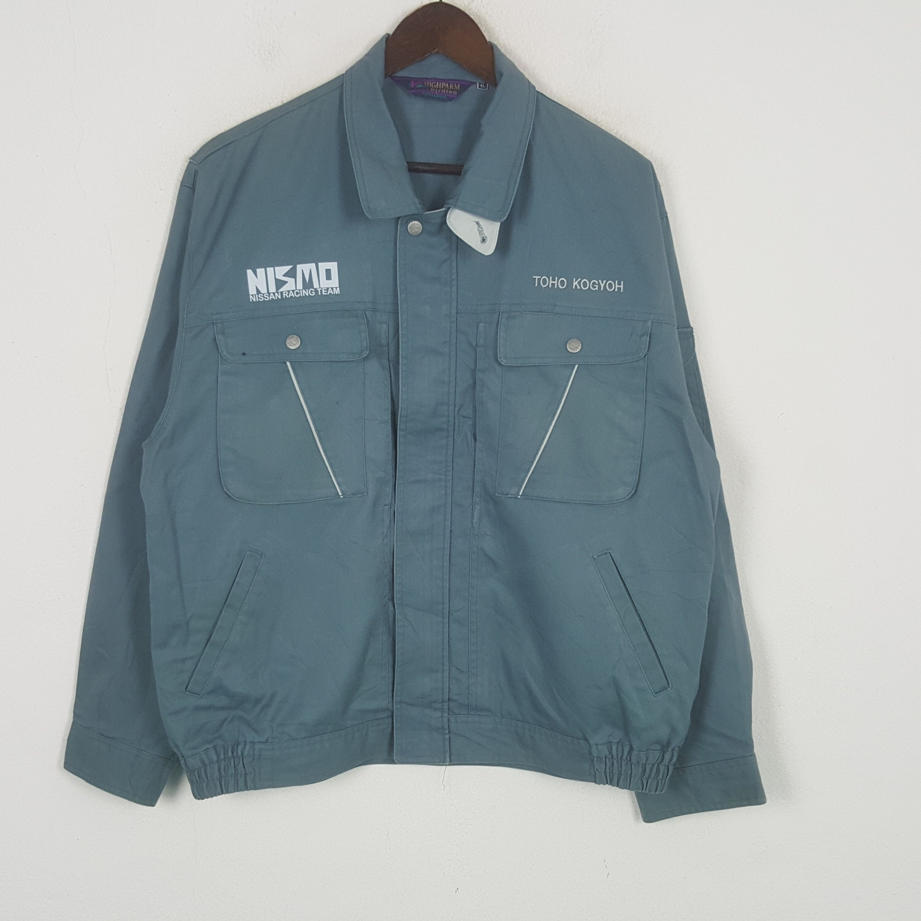Japanese Brand Vintage Nismo Nissan Racing Team Custom Sport Jacket Size US XL / EU 56 / 4 - 2 Thumbnail