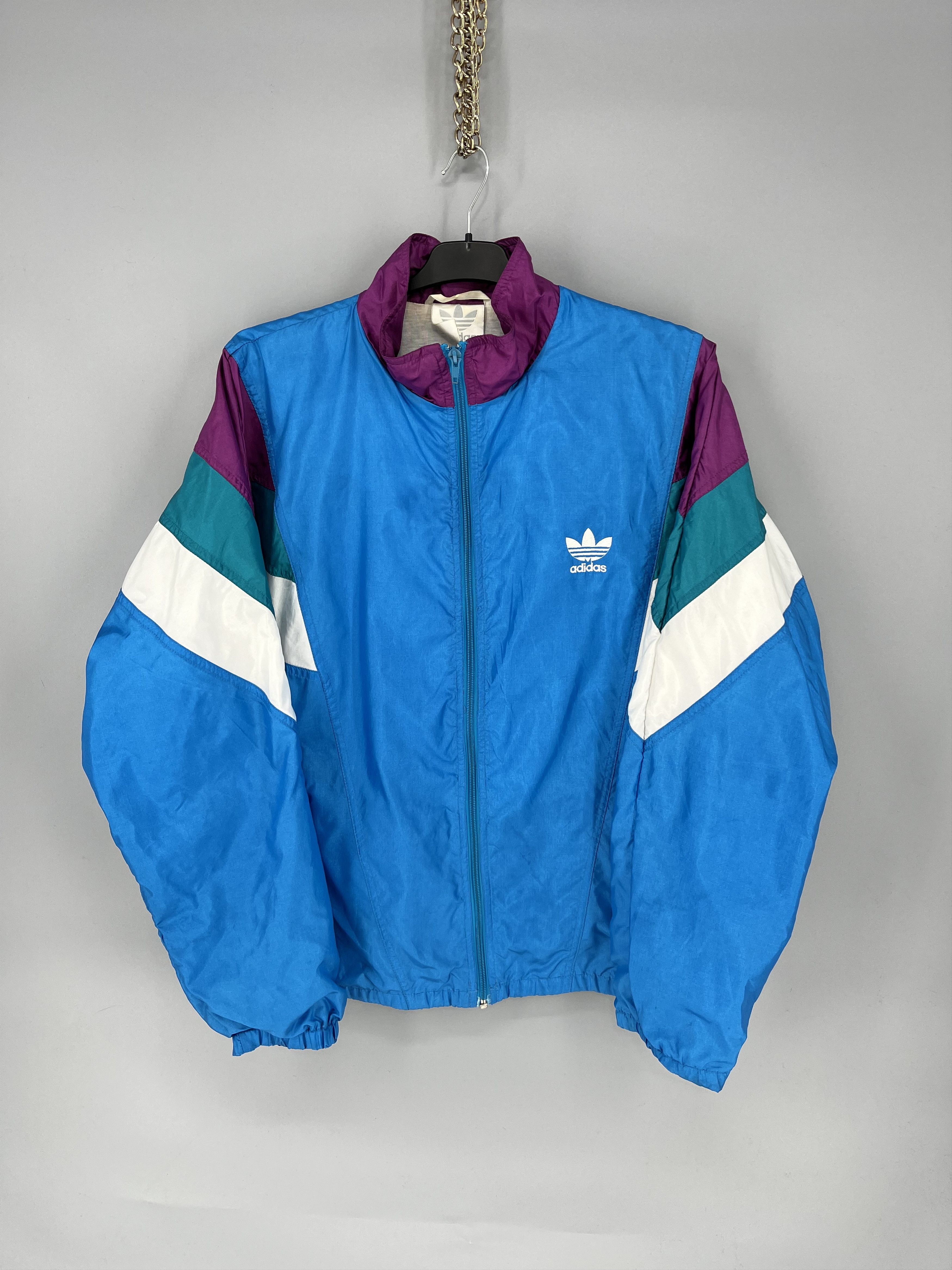 Adidas × Streetwear × Vintage Vintage 90s Adidas Nylon Windbreaker 