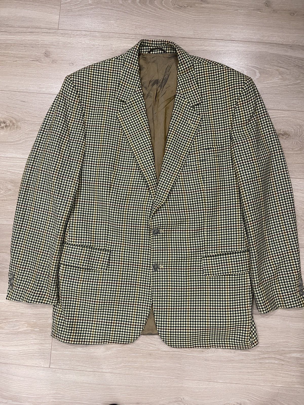 Vintage Vintage wool blazer sport coat classic jacket 42R Size 42R - 8 Thumbnail