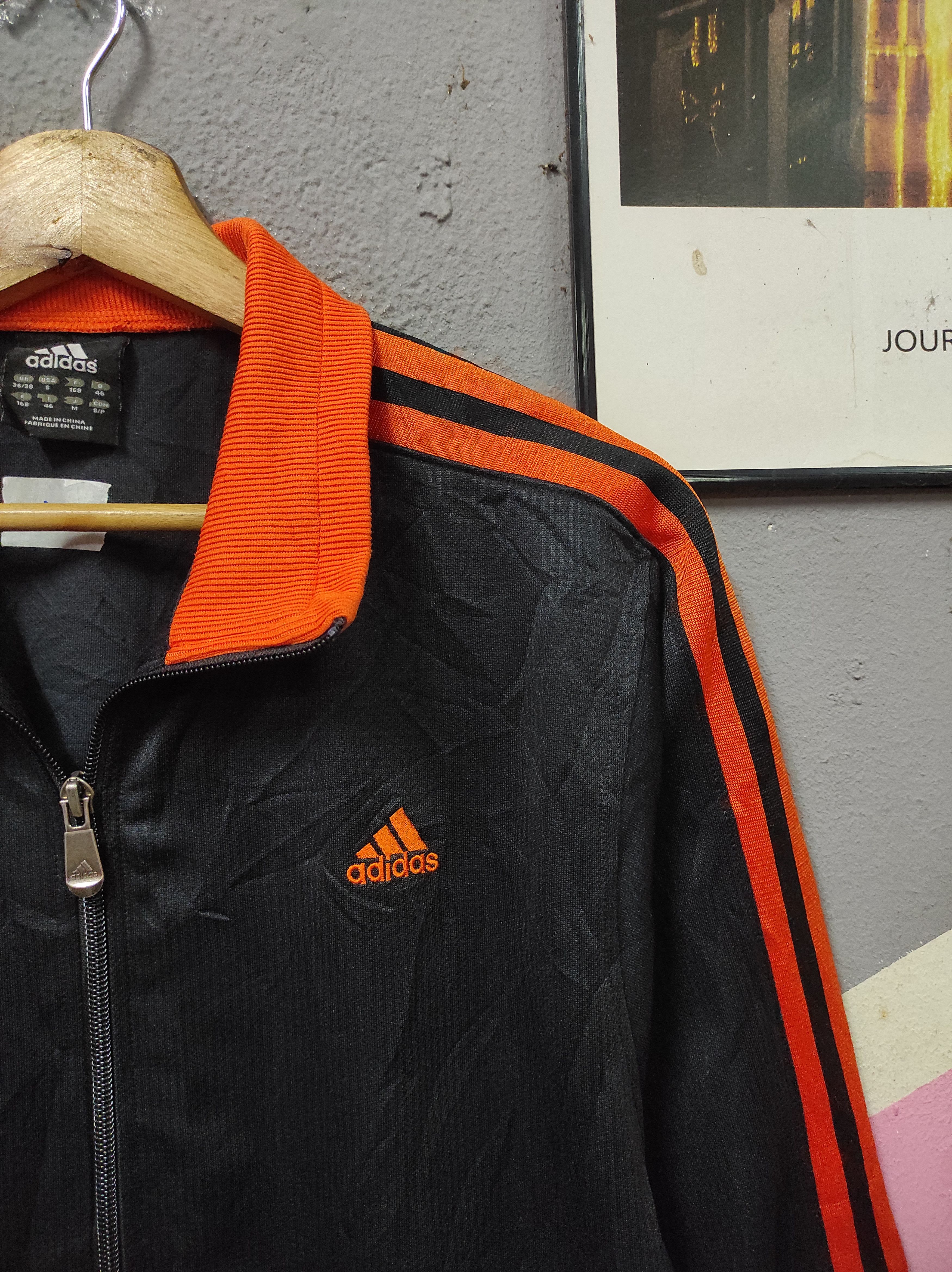 Adidas ADIDAS THREE STRIPES TRACKTOP JACKET Size US M / EU 48-50 / 2 - 3 Thumbnail