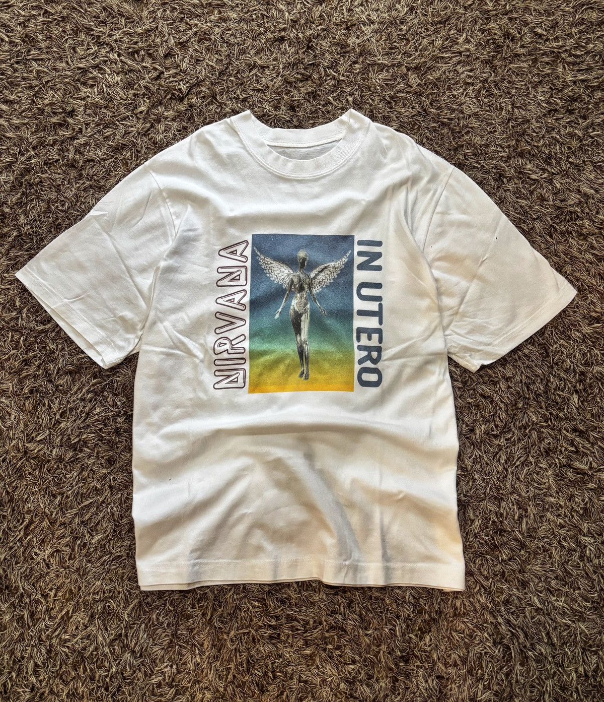 Band Tees × Vintage Boot 90s europe nirvana in utero Size US XXL / EU 58 / 5 - 1 Thumbnail