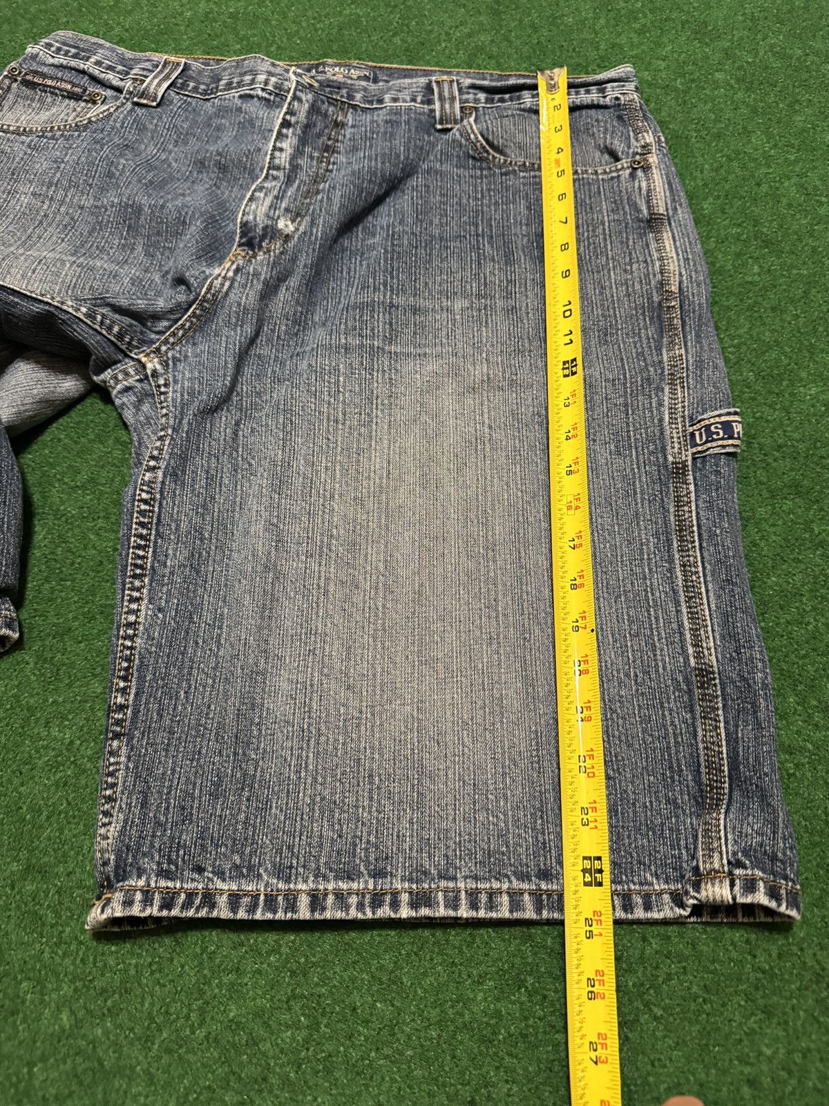 U.S. Polo Assn. Y2K Baggy Carpenter Jorts Skater Grunge Hip Hop Shorts Size US 40 / EU 56 - 8 Thumbnail