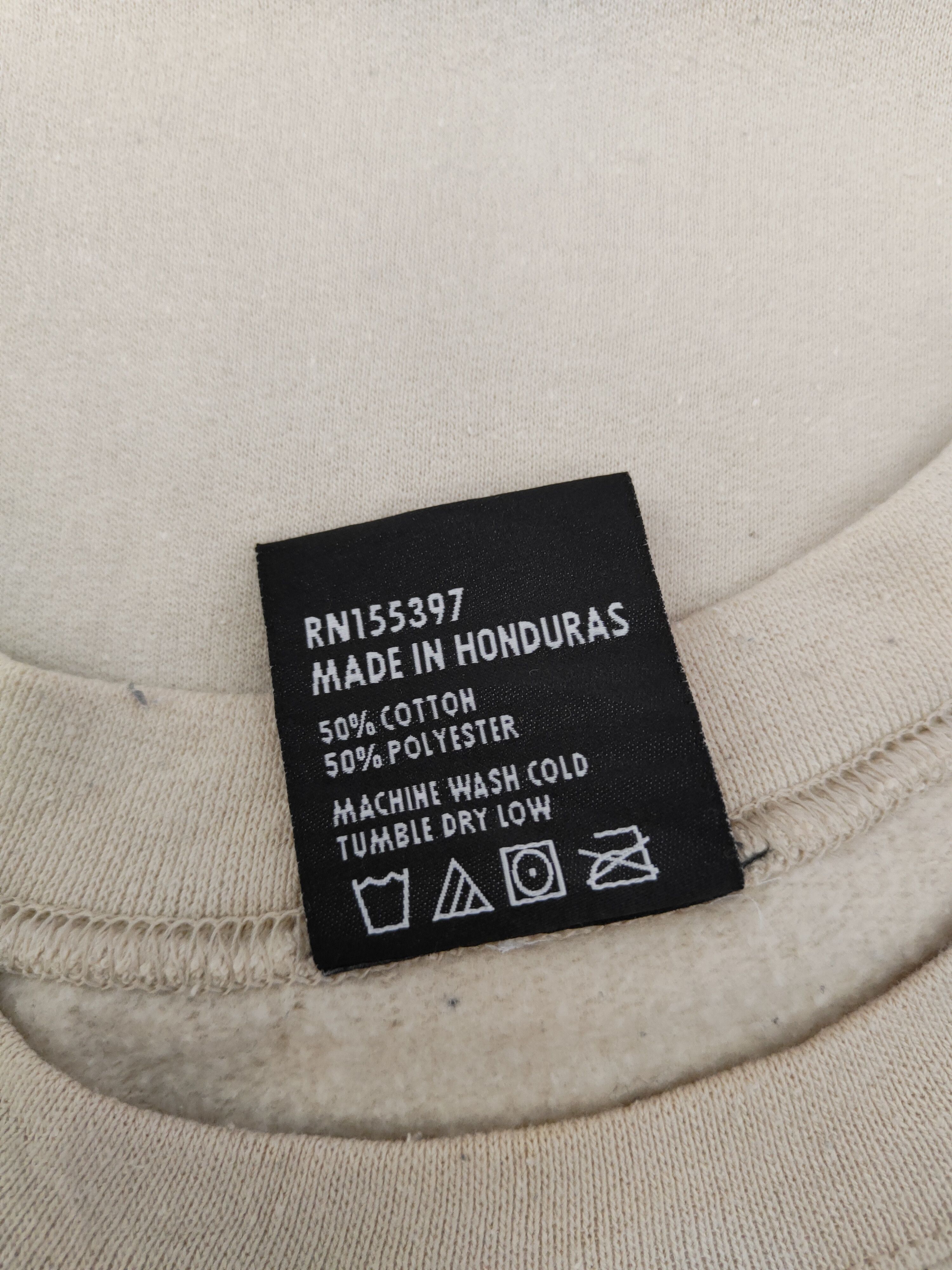Japanese Brand Offsafety band Light Brown Sweatshirts #S2560 Size US L / EU 52-54 / 3 - 12 Thumbnail