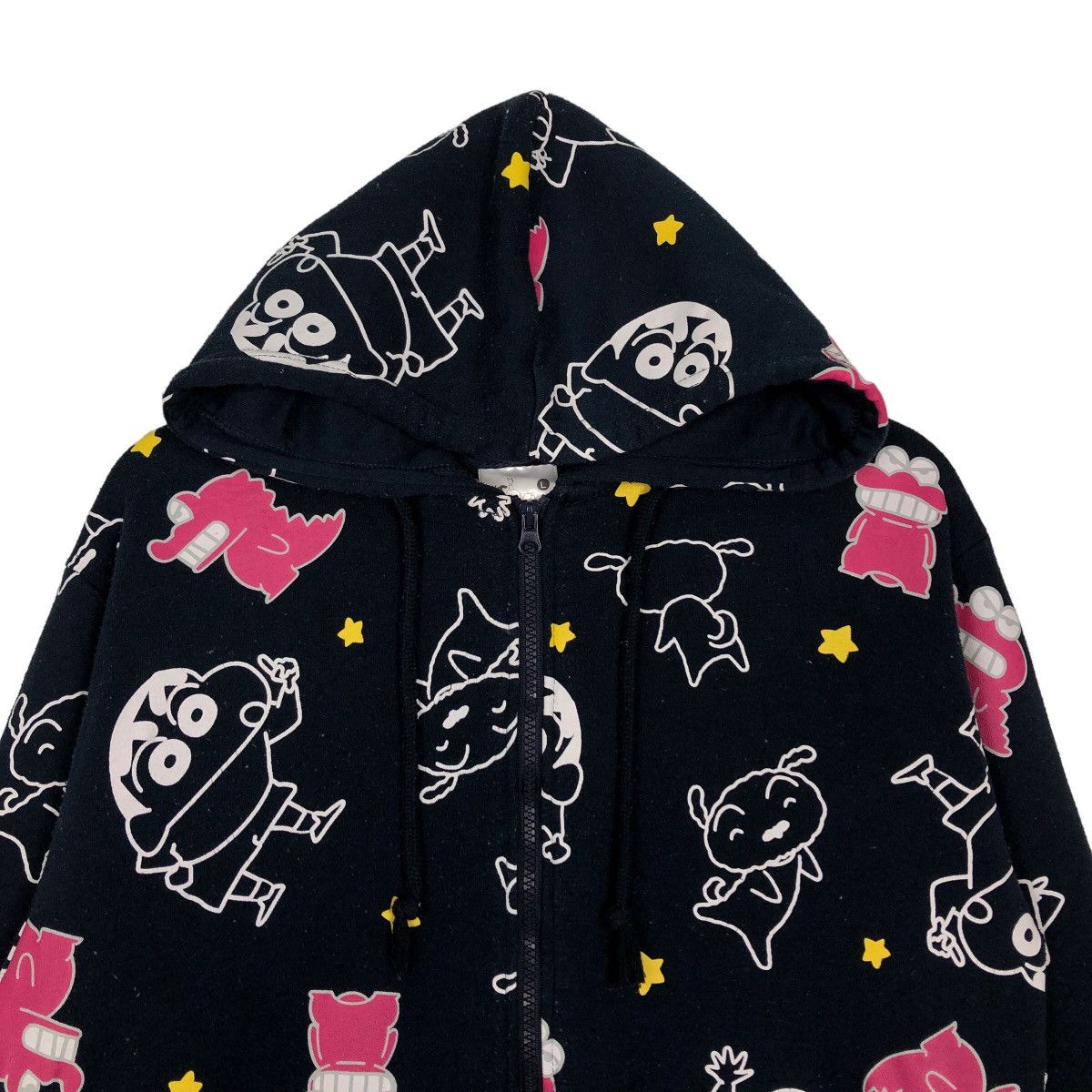 Japanese Brand 🔥90’s Vintage Cartoon Drama Shin Chan Japan Hoodie Big Logo Size US L / EU 52-54 / 3 - 4 Thumbnail