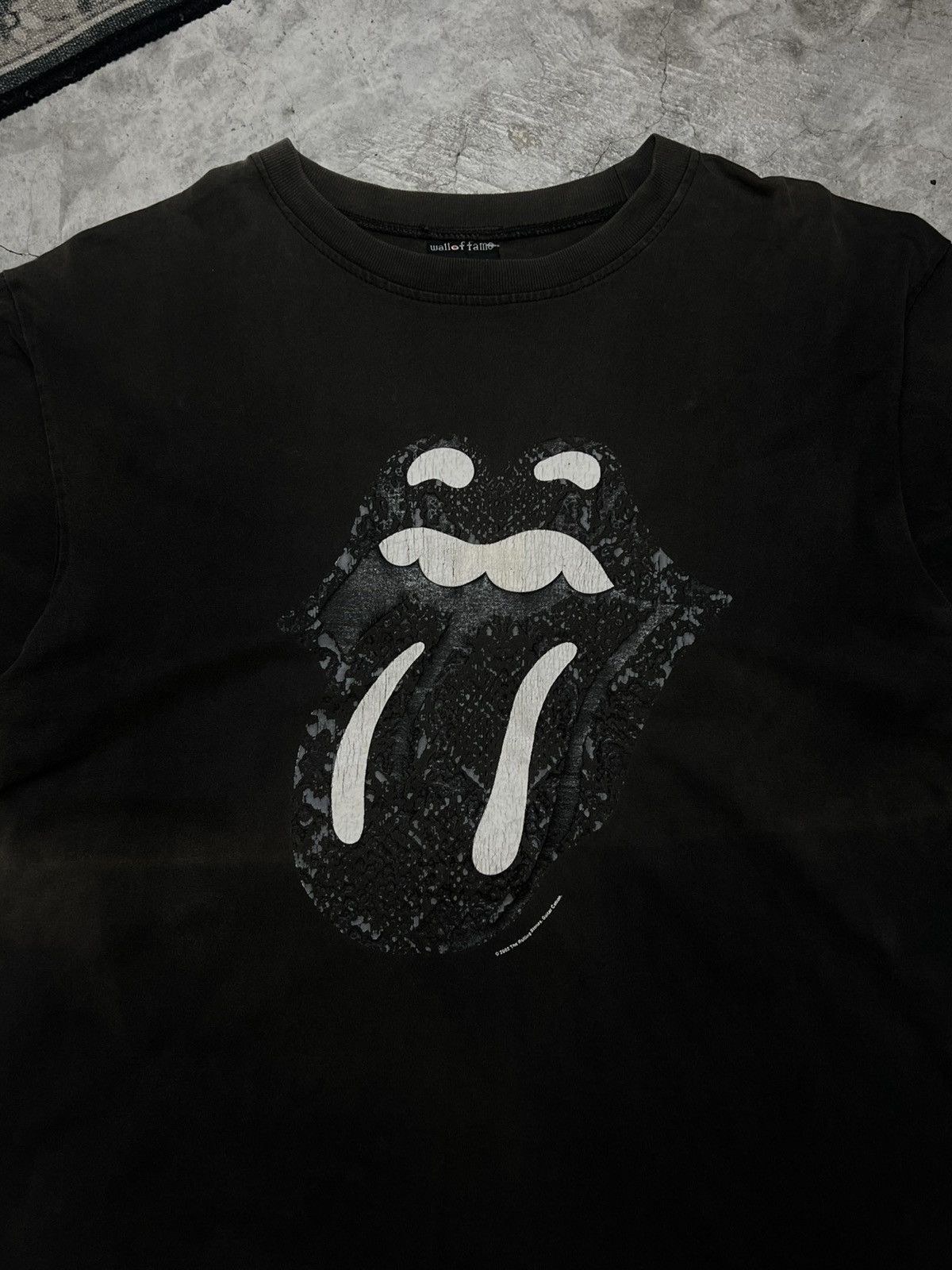 The Rolling Stones Vtg Sun Faded THE ROLLING STONES Withstand Band Tee Size US L / EU 52-54 / 3 - 2 Thumbnail