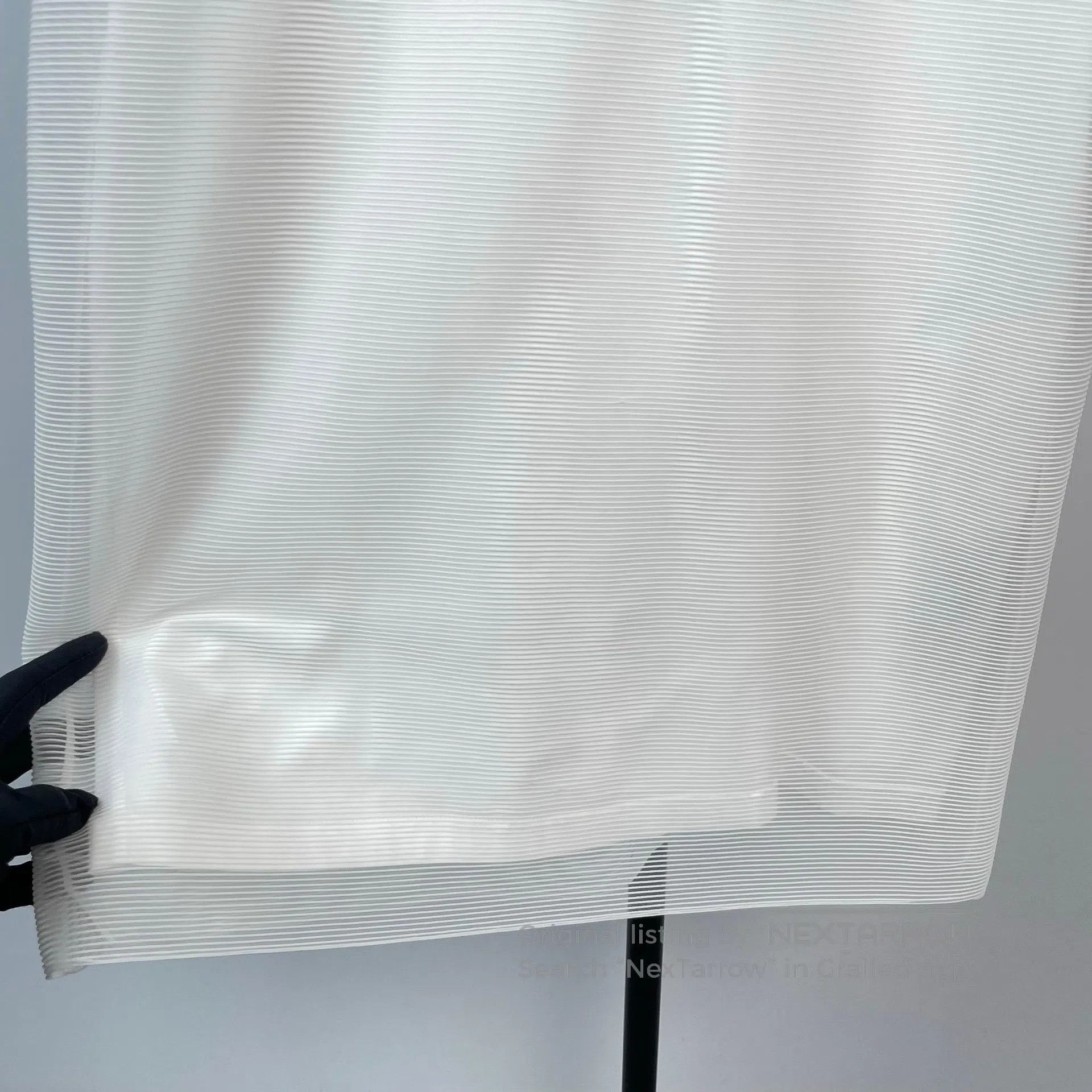 Dior Dior White Organdy Double Layer Short Sleeve Top| Size US XS / EU 42 / 0 - 6 Thumbnail