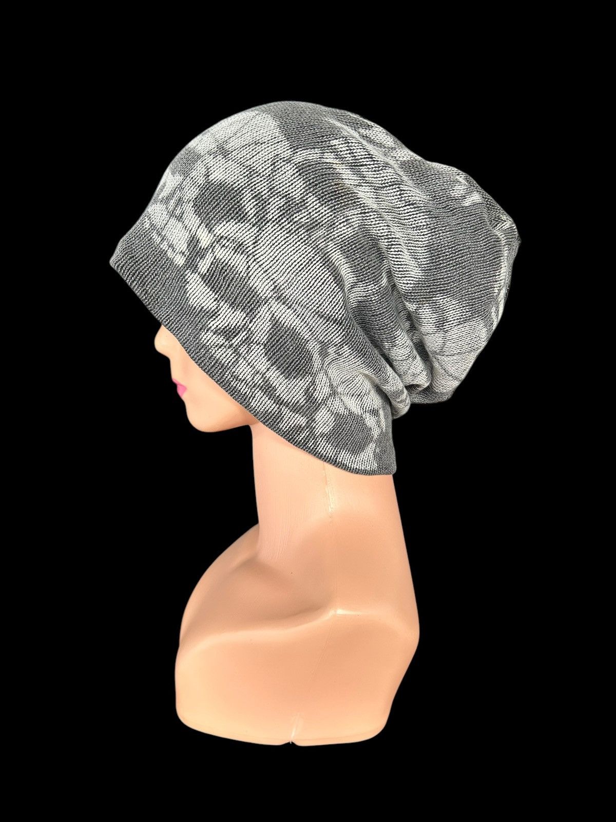 Japanese Brand × Kapital × Vintage Sunfaded Skull Punk Bondage Style big Beanie Hats Size ONE SIZE - 8 Thumbnail