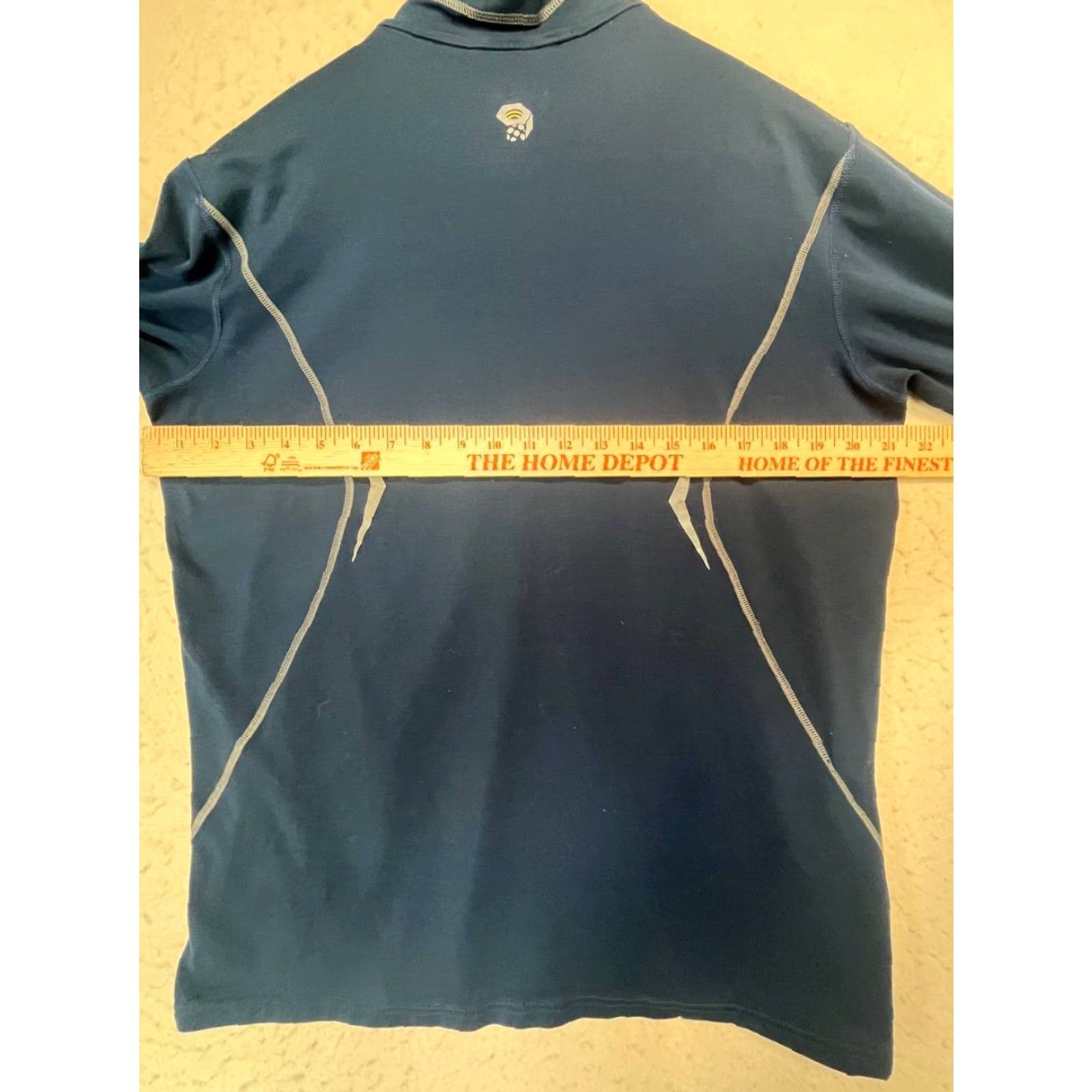 Mountain Hardwear Mountain Hardwear Hoodie Men's Large Blue Full Zip Nylon Blend Athletic Regular Active Outdoor Sports Size US L / EU 52-54 / 3 - 4 Thumbnail