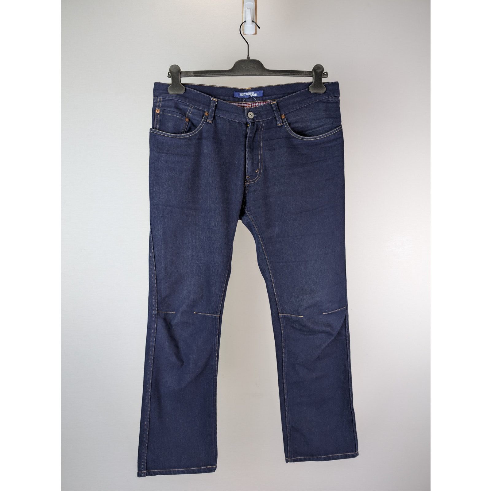 Comme des Garcons × Junya Watanabe o1rshd1 CCRAB Denim Jeans in Blue Size US 36 / EU 52 - 9 Thumbnail
