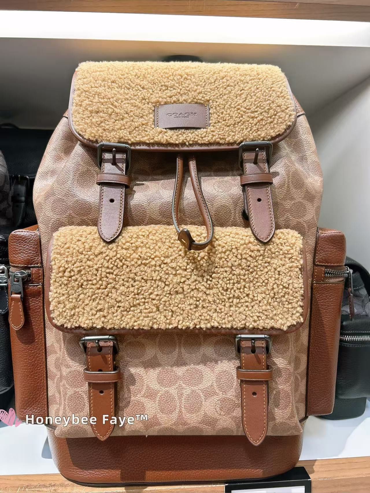 Coach NWT Coach Sprint Backpack In Signature Canvas CDB60 Size ONE SIZE - 1 Thumbnail