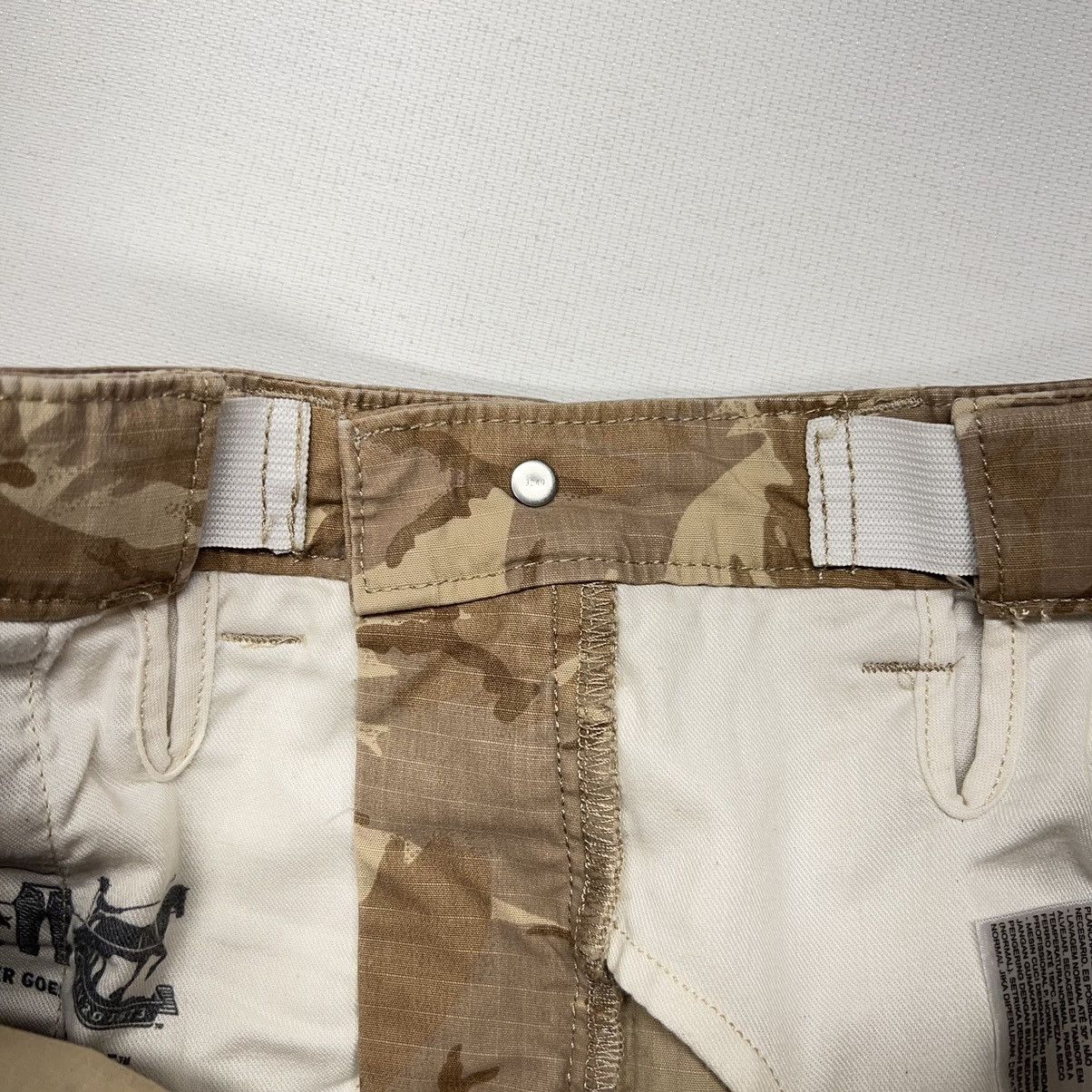 Levi's Levis Cargo Pants Brown Camo Ripstop Straight Tactical Y2K Size US 29 - 11 Thumbnail