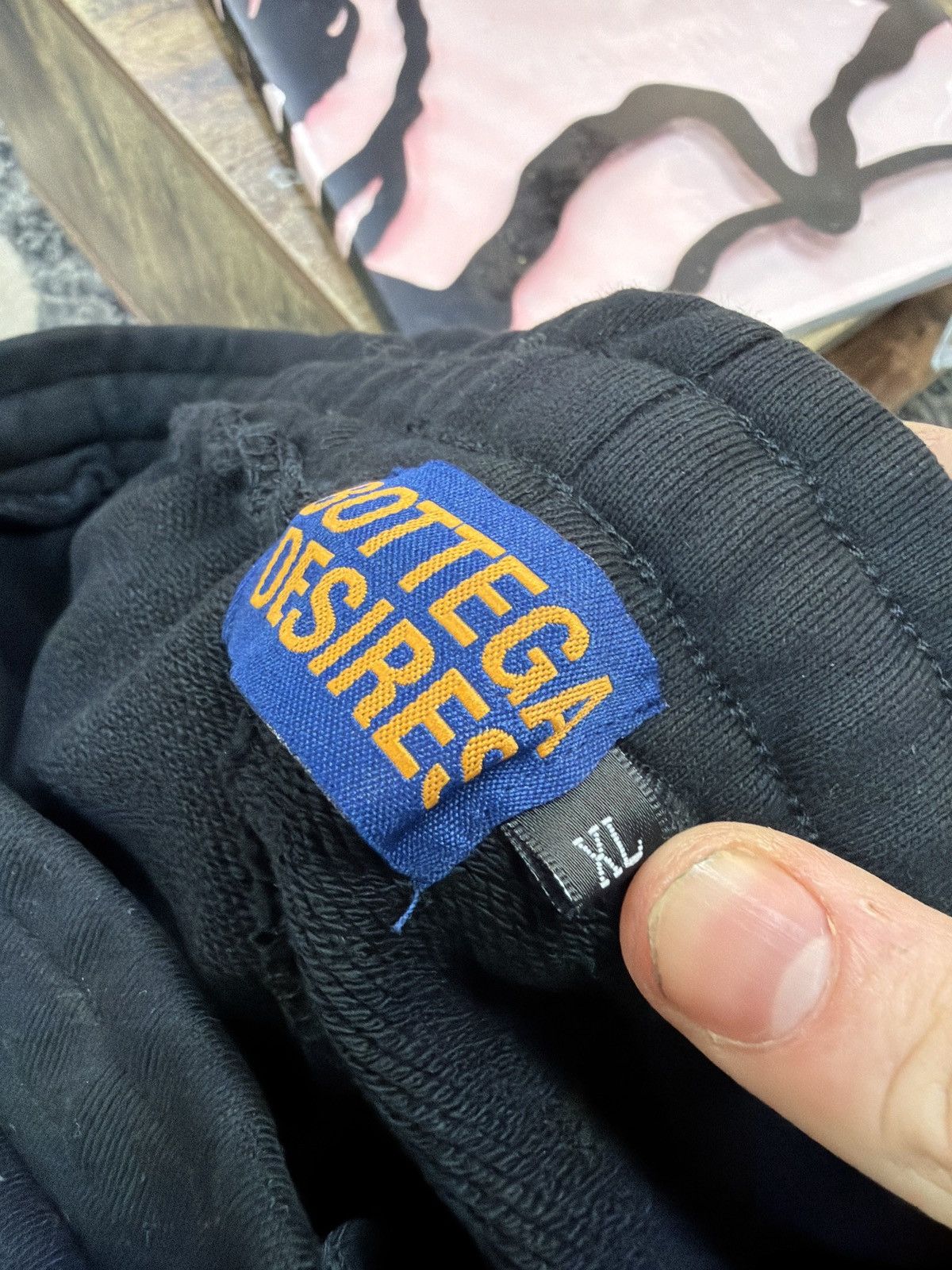Bottega Desires Bottega Desires Patches Sweat Pant black xl Size US 36 / EU 52 - 5 Thumbnail