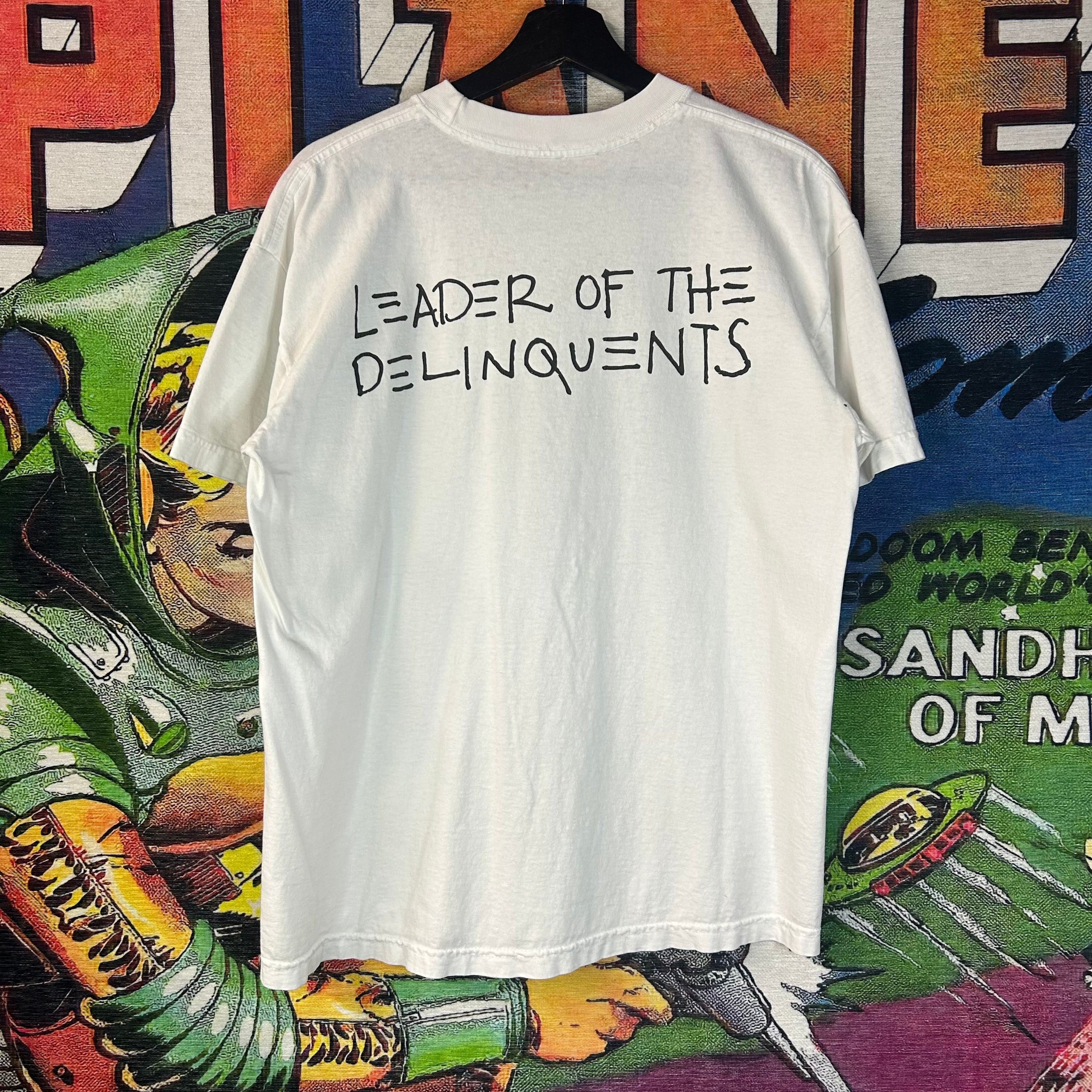 Kid Cudi × Virgil Abloh Kid Cudi Virgil Abloh ‘Leader of the Delinquents’ Tee Size M Size US M / EU 48-50 / 2 - 2 Thumbnail