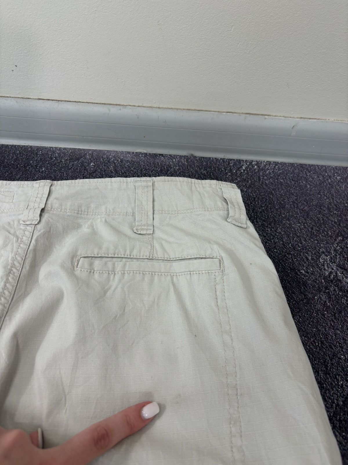 Wrangler Vintage Wrangler Y2K Beige Military Style Hype Cargo Shorts Size US 36 / EU 52 - 13 Thumbnail