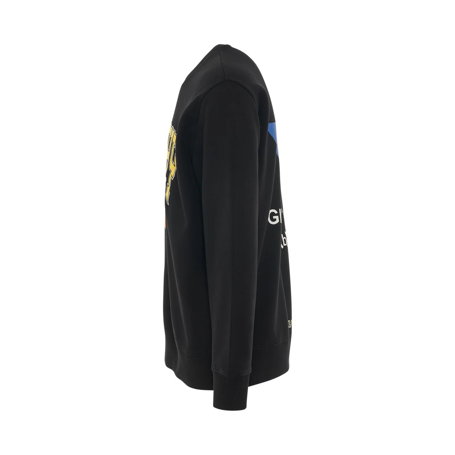 Givenchy o1mris0824 Peace Sweatshirt in Black Size US S / EU 44-46 / 1 - 3 Thumbnail