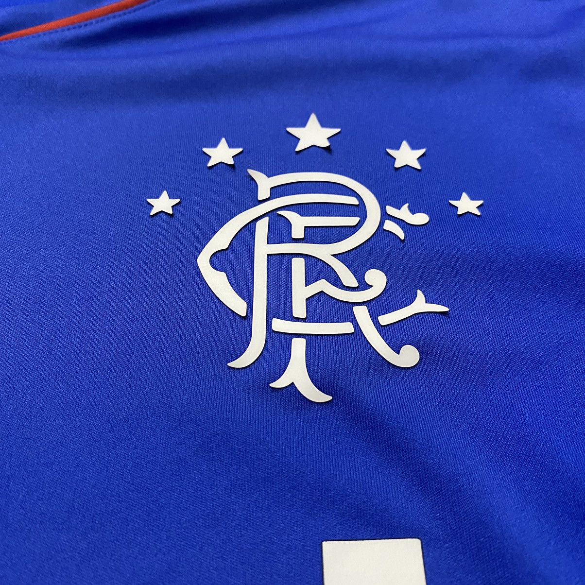 Hummel Rangers Glasgow 2018-2019 FC Football Jersey L size Blue Size US L / EU 52-54 / 3 - 6 Thumbnail
