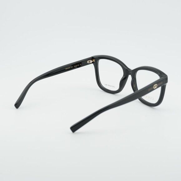 Gucci Gucci GG2104O 001 Eyeglasses Shiny Black 53mm Square Frame Size ONE SIZE - 9 Thumbnail