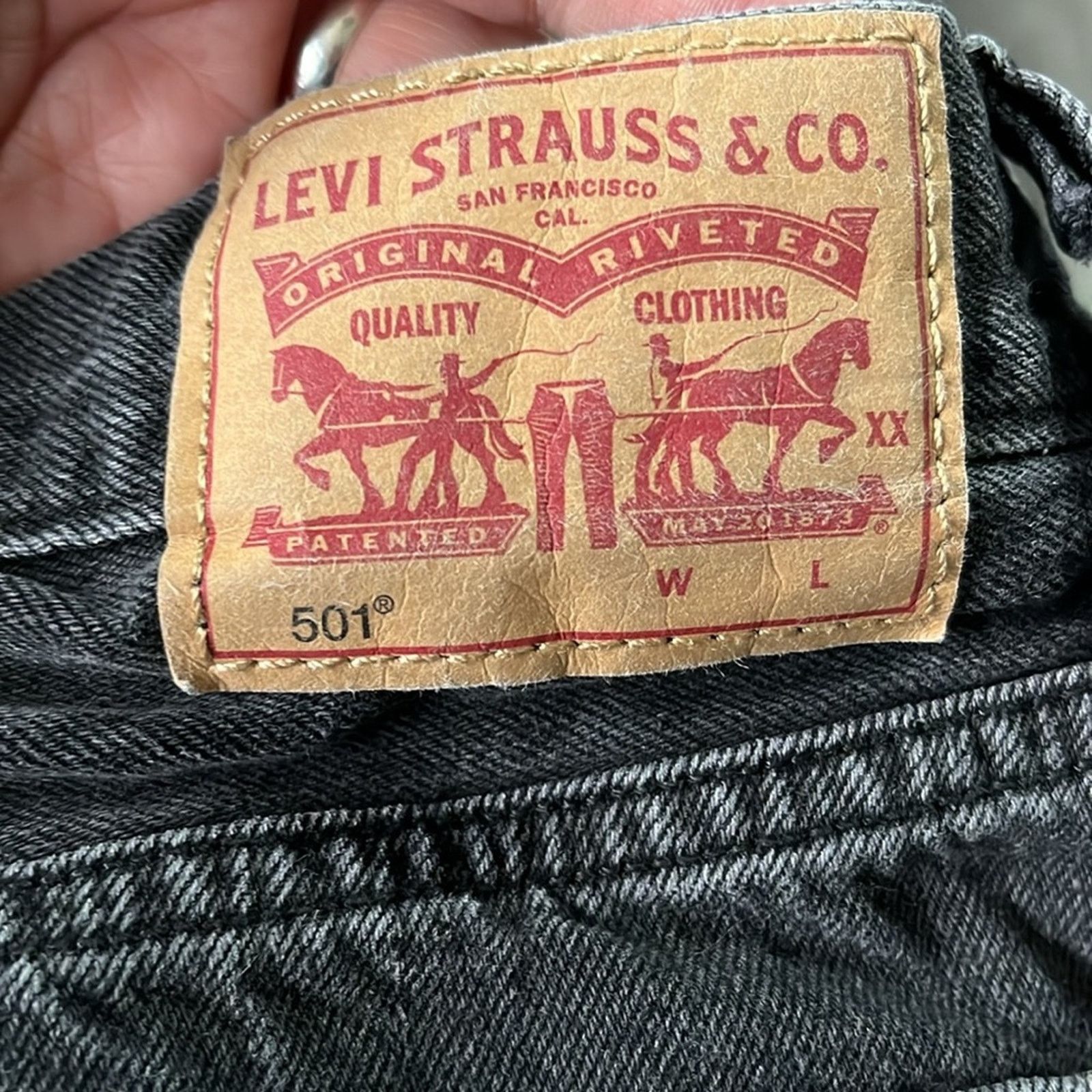 Levi's Levi’s 501 cutoff denim button fly shorts size 30 Size 30" / US 8 / IT 44 - 2 Thumbnail