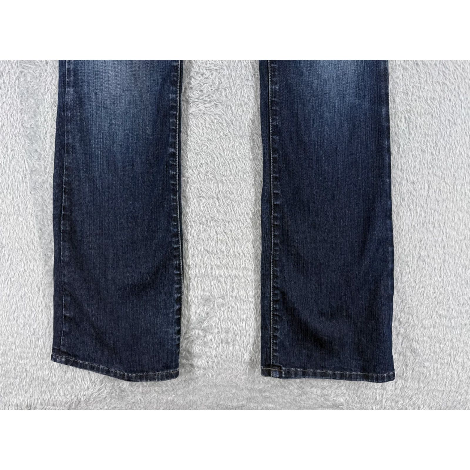 Vintage Joe's Jeans Jeans Women Bootcut Blue Denim 28 33in Low Rise Regular 5-Pocket Distressed Cotton Size 28" / US 6 / IT 42 - 2 Thumbnail