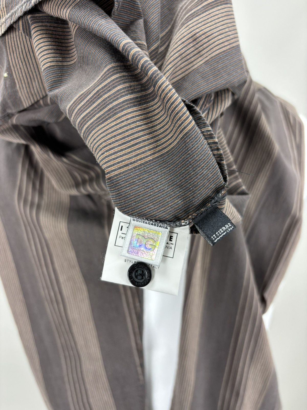 Dolce & Gabbana Mens shirt Dolce Gabbana Size XL Color Brown Size US XL / EU 56 / 4 - 11 Thumbnail