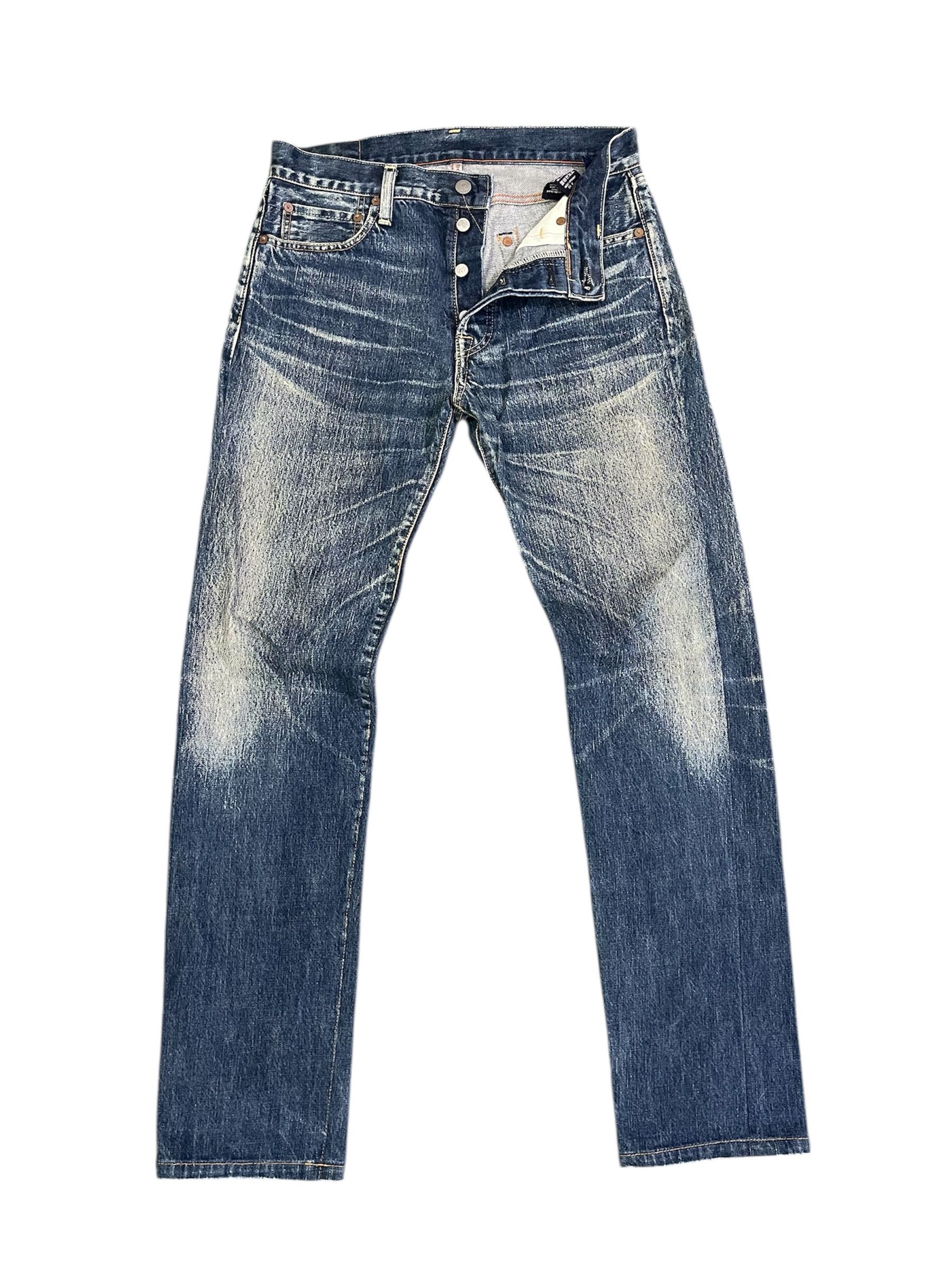 45rpm 45Rpm Japan Rustic Sulfur Faded Selvedge Jeans Denim Size US 32 / EU 48 - 1 Thumbnail