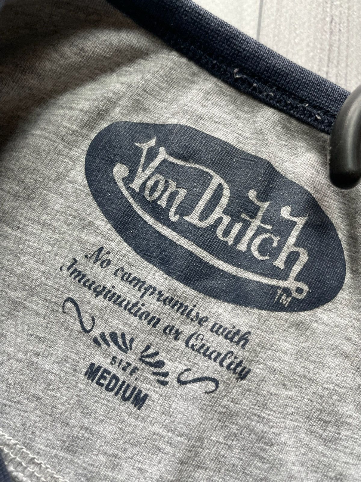 Von Dutch Vintage Von Dutch logo tee size M grey Size US M / EU 48-50 / 2 - 3 Thumbnail