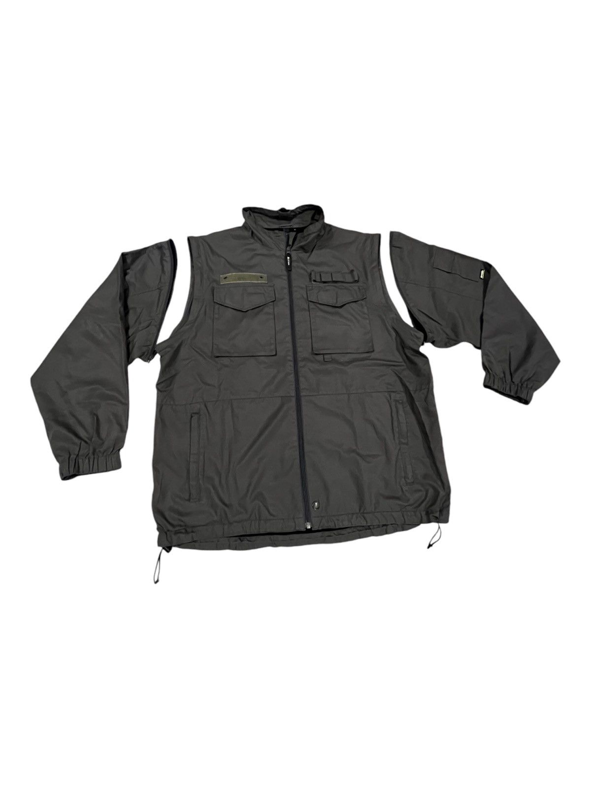 Airwalk Y2K Airwalk Tech-Wear Detachable Sleeve Cargo Pocket Jacket Size US XL / EU 56 / 4 - 3 Thumbnail