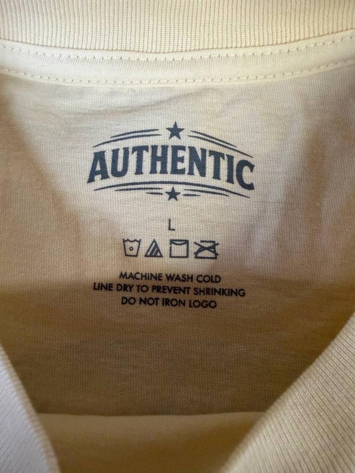 Chase Authentics Y2K Kobe Bryant #8 LA Dodgers T-Shirt Cream Lakers Size L Size ONE SIZE - 4 Thumbnail