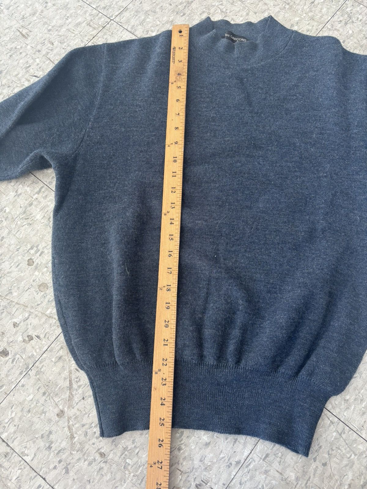 Comme des Garcons Homme Plus Comme des garcons vintage wool sweater Size US M / EU 48-50 / 2 - 2 Thumbnail