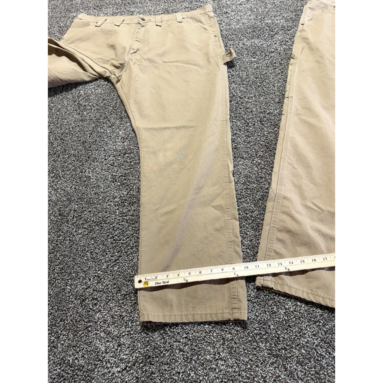 Wrangler Wrangler Jeans Jeans Khaki Men 44x32 5-Pocket Design Denim Cotton Tan Blue Vintage No N/A Size US 44 / EU 60 - 7 Thumbnail