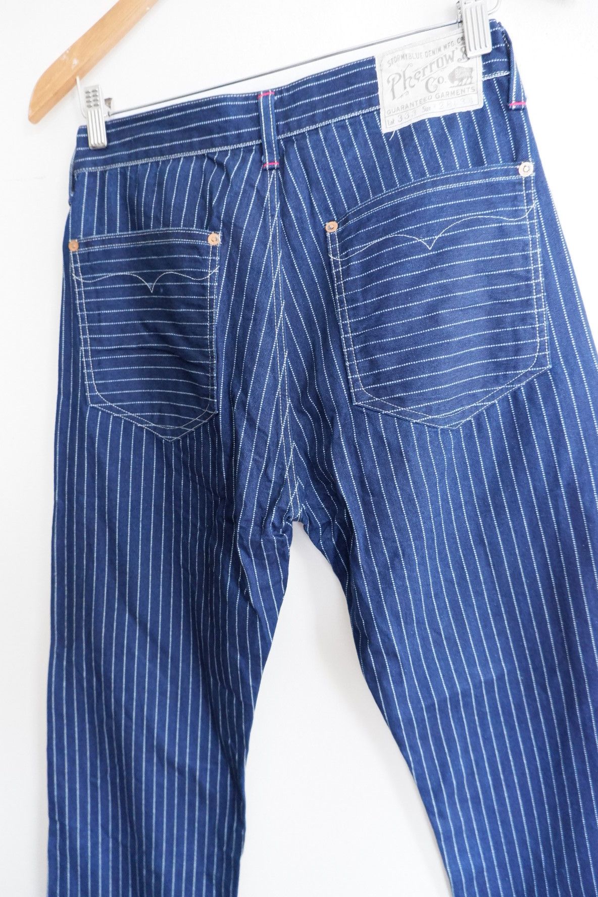 Pherrow's Vtg Pherrows Lot 333 Wabash Indigo Pants Size US 28 / EU 44 - 5 Thumbnail