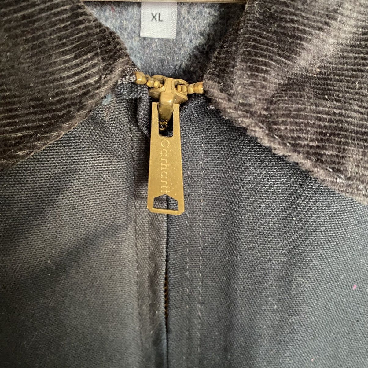 Carhartt Vintage Carhartt Faded Black Detroit Jacket Size US XL / EU 56 / 4 - 4 Thumbnail