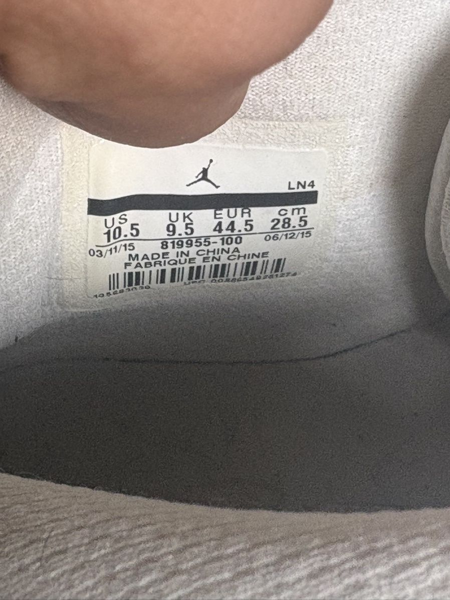 Jordan Brand OVO x Air Jordan 10 Retro 'White size 10.5 Size US 10.5 / EU 43-44 - 6 Thumbnail