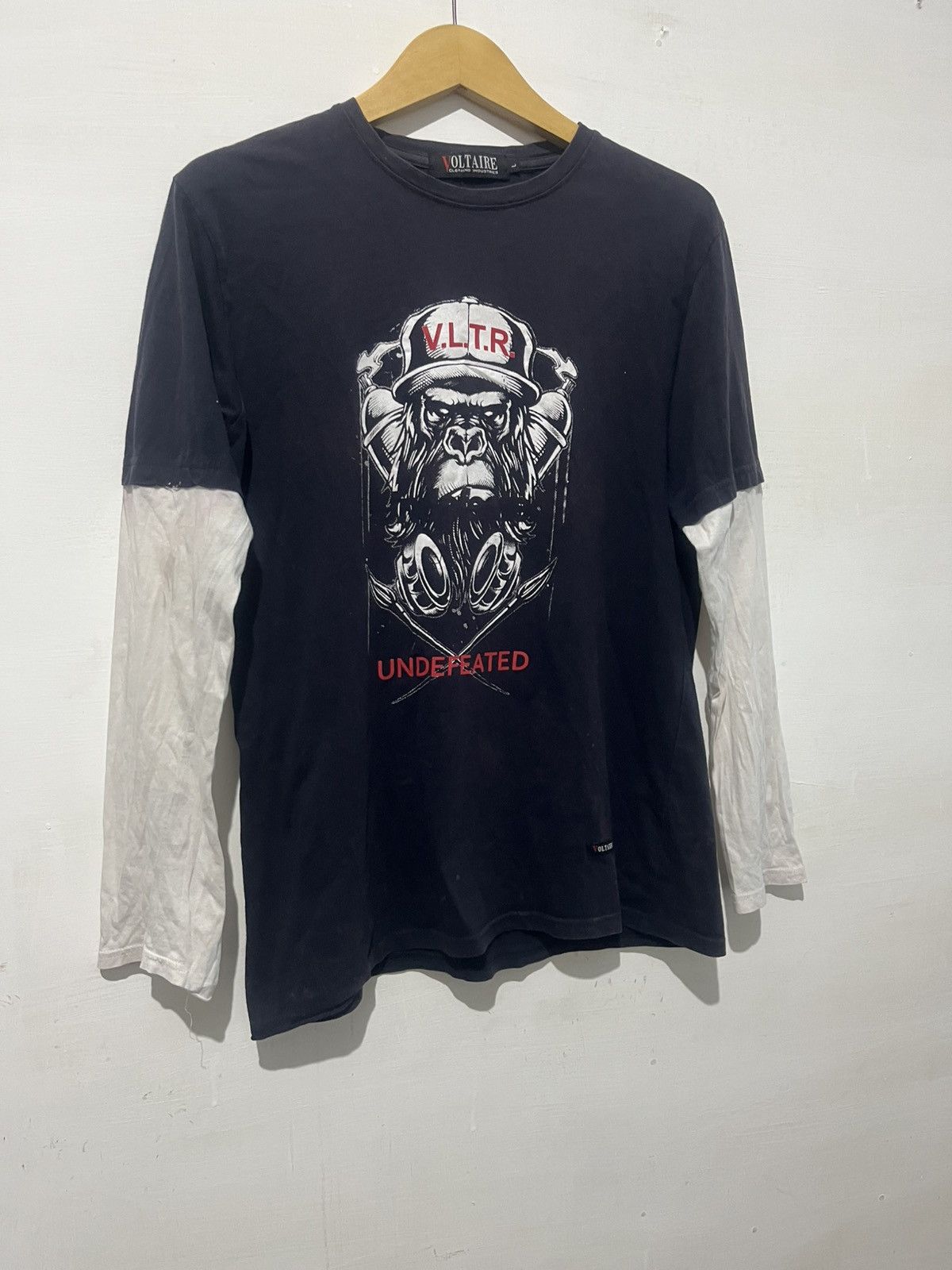 Zadig & Voltaire Long sleeve T-shirt Double Layer voltaire y2k Size US M / EU 48-50 / 2 - 3 Thumbnail