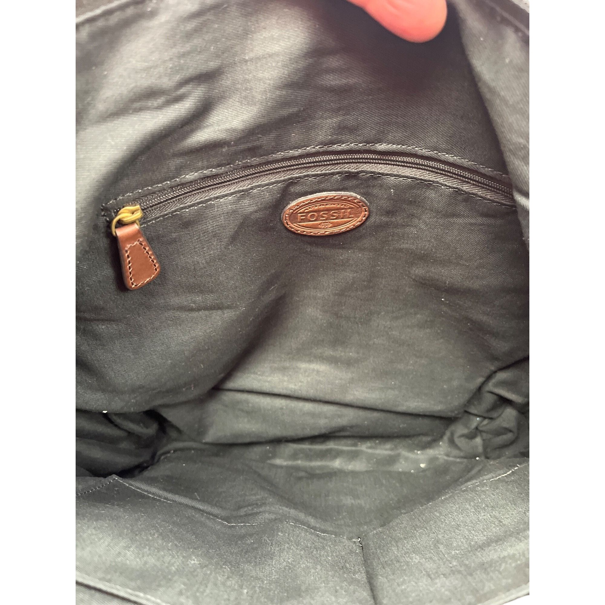 Fossil fossil Vintage wms brown leather messenger crossbody shoulde Size ONE SIZE - 16 Thumbnail