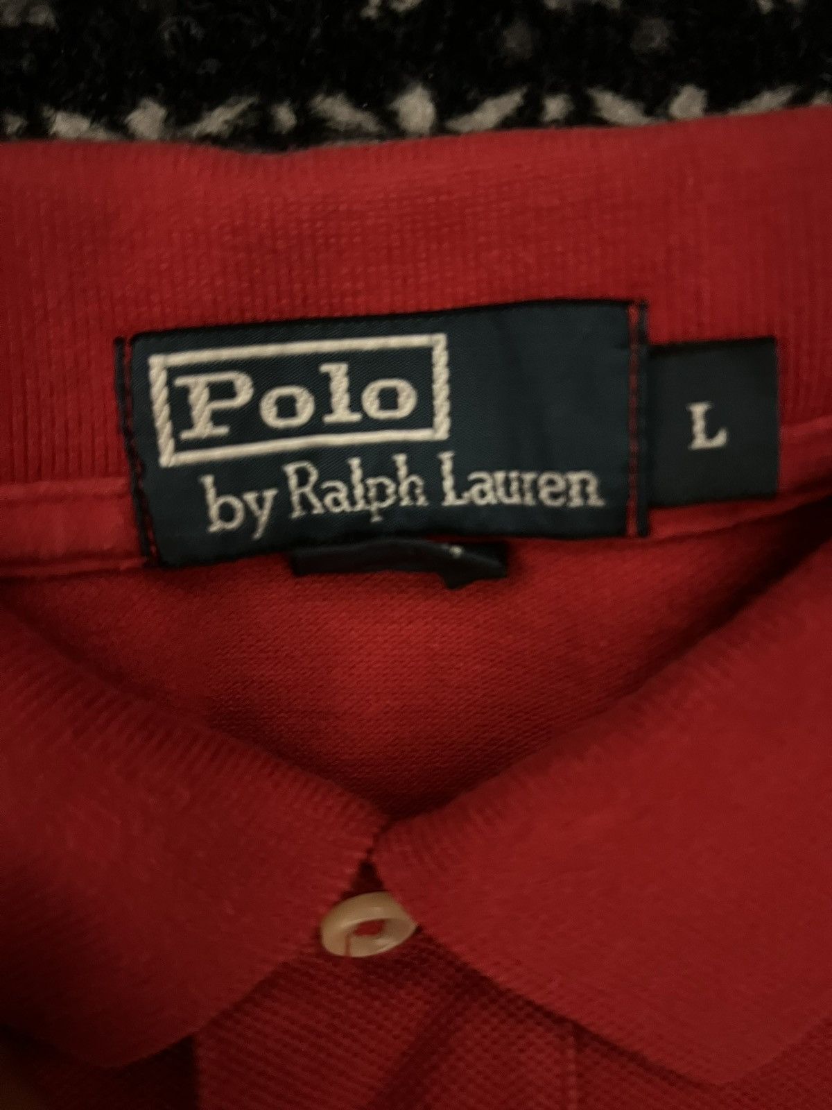 Polo Ralph Lauren × Vintage RED RALPH LAUREN POLO Size US L / EU 52-54 / 3 - 3 Thumbnail