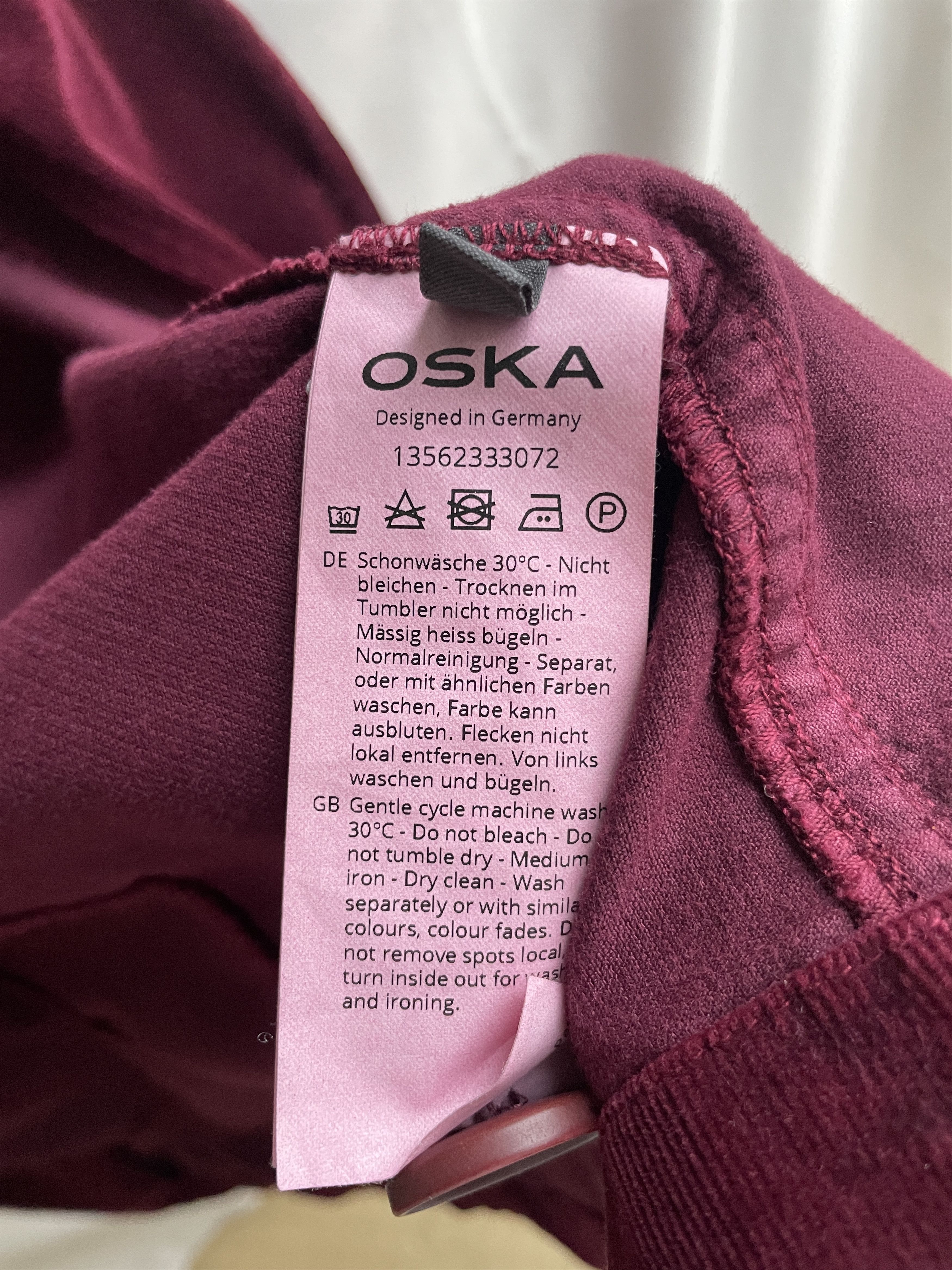 OSKA OSKA 534 Womens Corduroy Blazer Size 1 Size S / US 4 / IT 40 - 8 Thumbnail