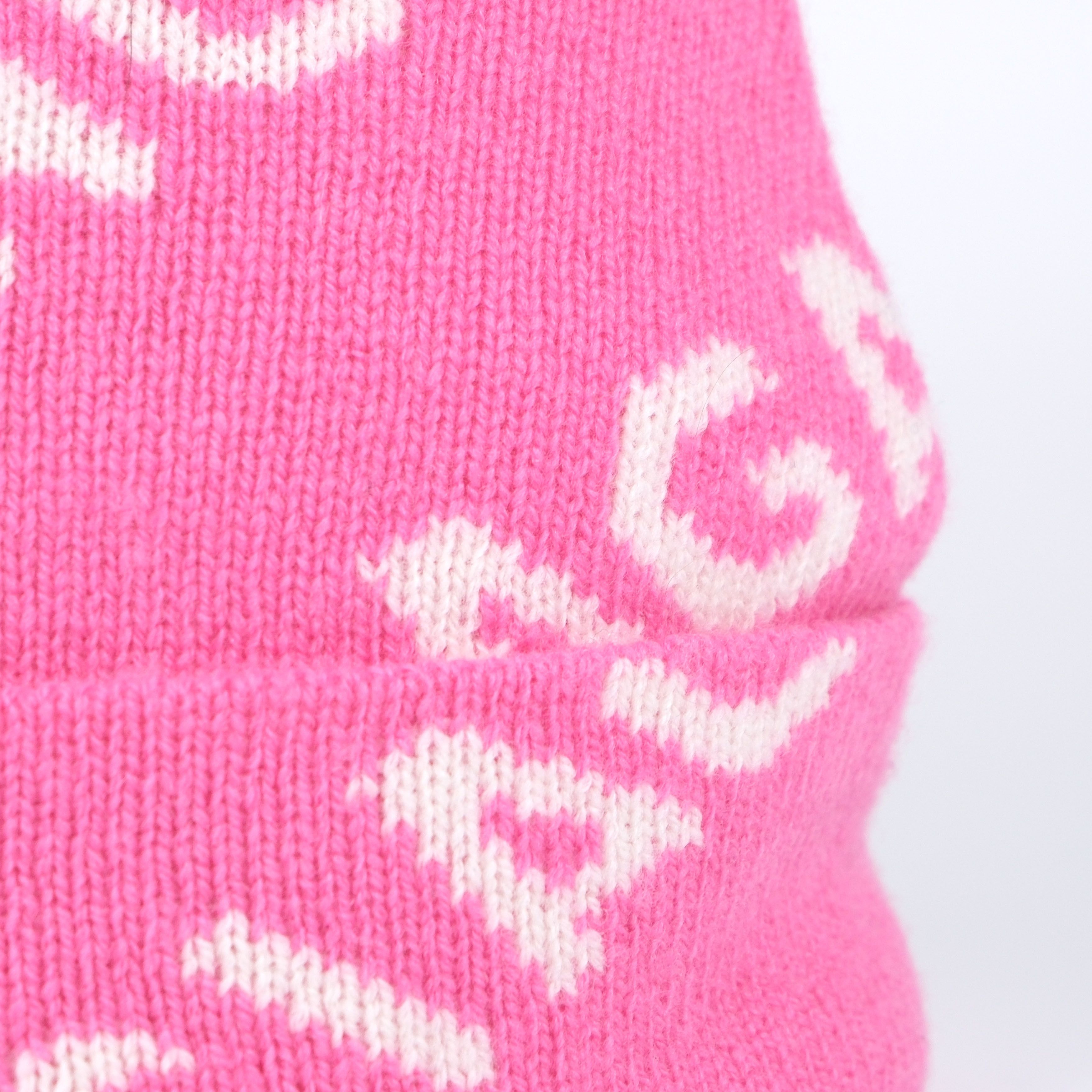 Balenciaga Balenciaga pink logo beanie Size ONE SIZE - 2 Thumbnail