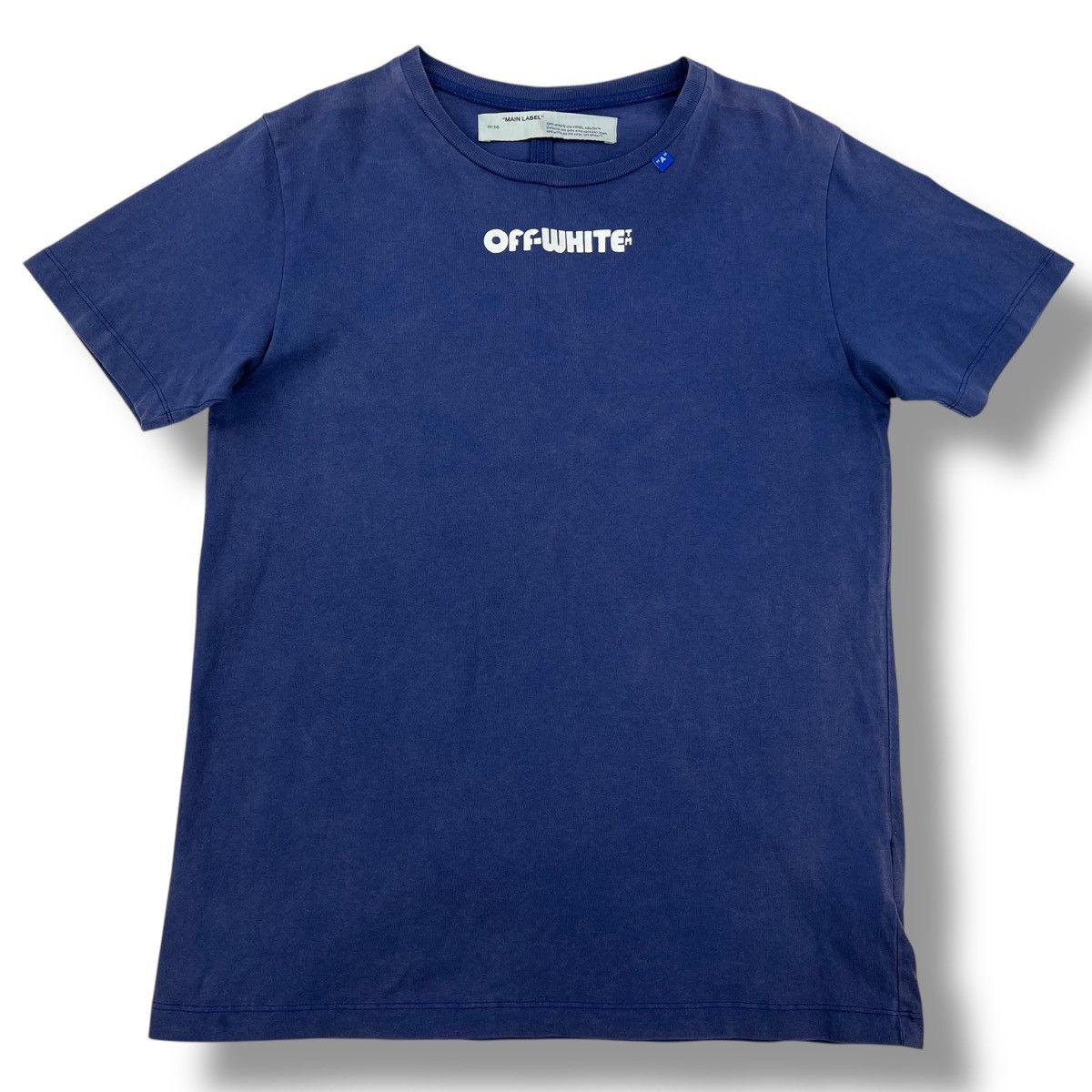 Off-White Off-White Skeletons Blue T Shirt Size US M / EU 48-50 / 2 - 3 Thumbnail