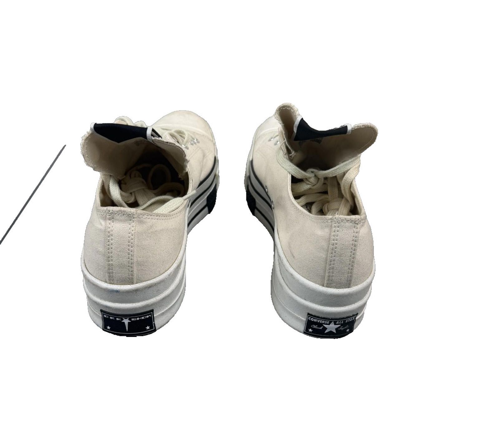 Converse Size 15 - Rick Owens x Converse DBL DRKSTAR Chuck 70 Low Size US 7.5 / IT 37.5 - 4 Thumbnail