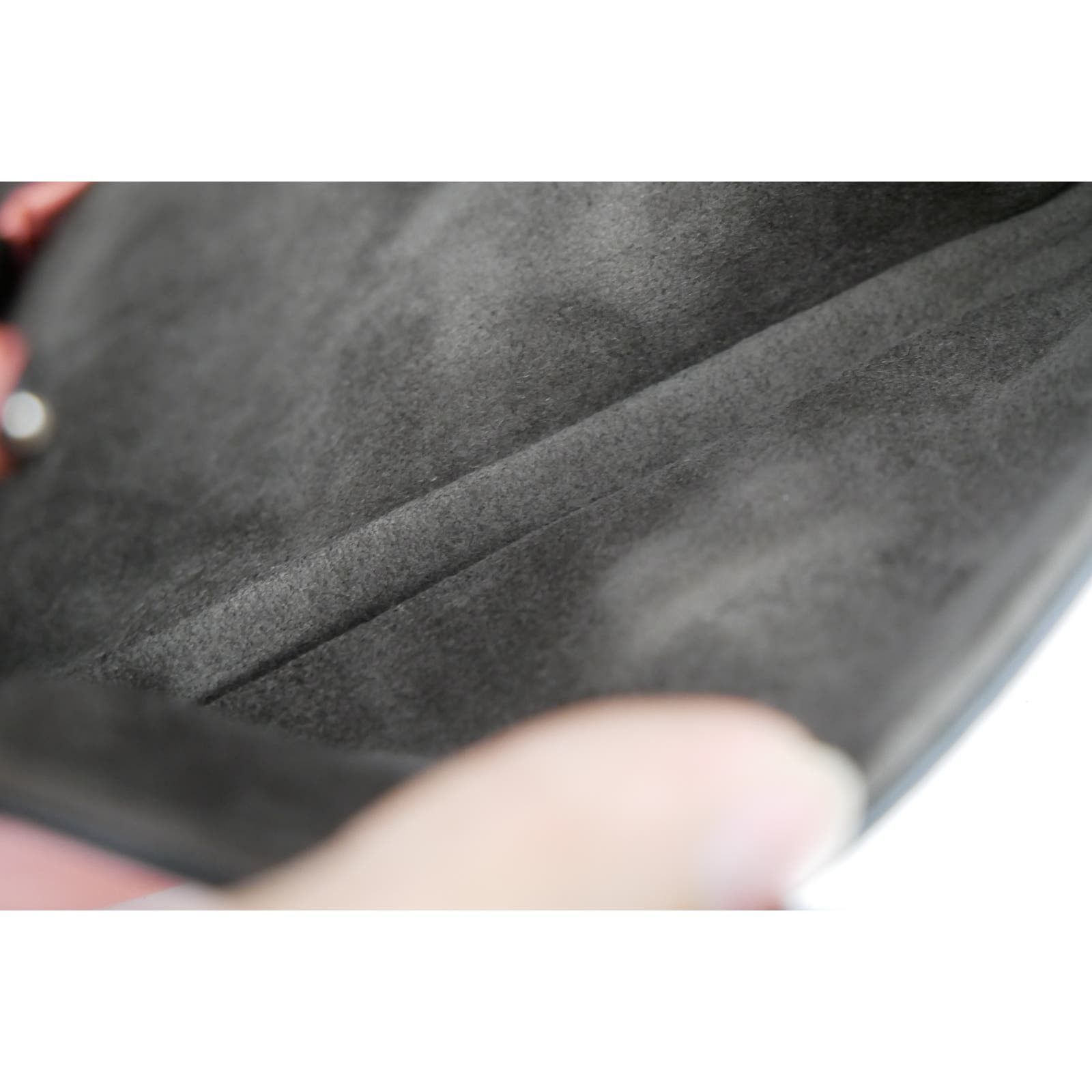 Fendi Fendi Nappa Leather And Fox Fur Micro Buggie Baguette Bag Size ONE SIZE - 11 Thumbnail