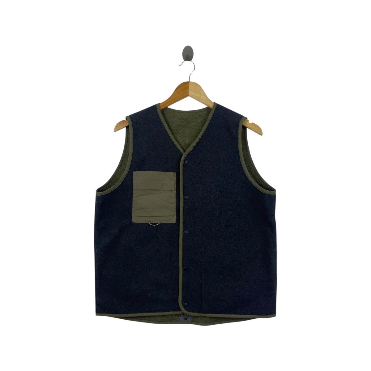 New Balance Riversible! NEW BALANCE Mt 1996 Fleece Vest Sherpa Outdoor Size US S / EU 44-46 / 1 - 6 Thumbnail