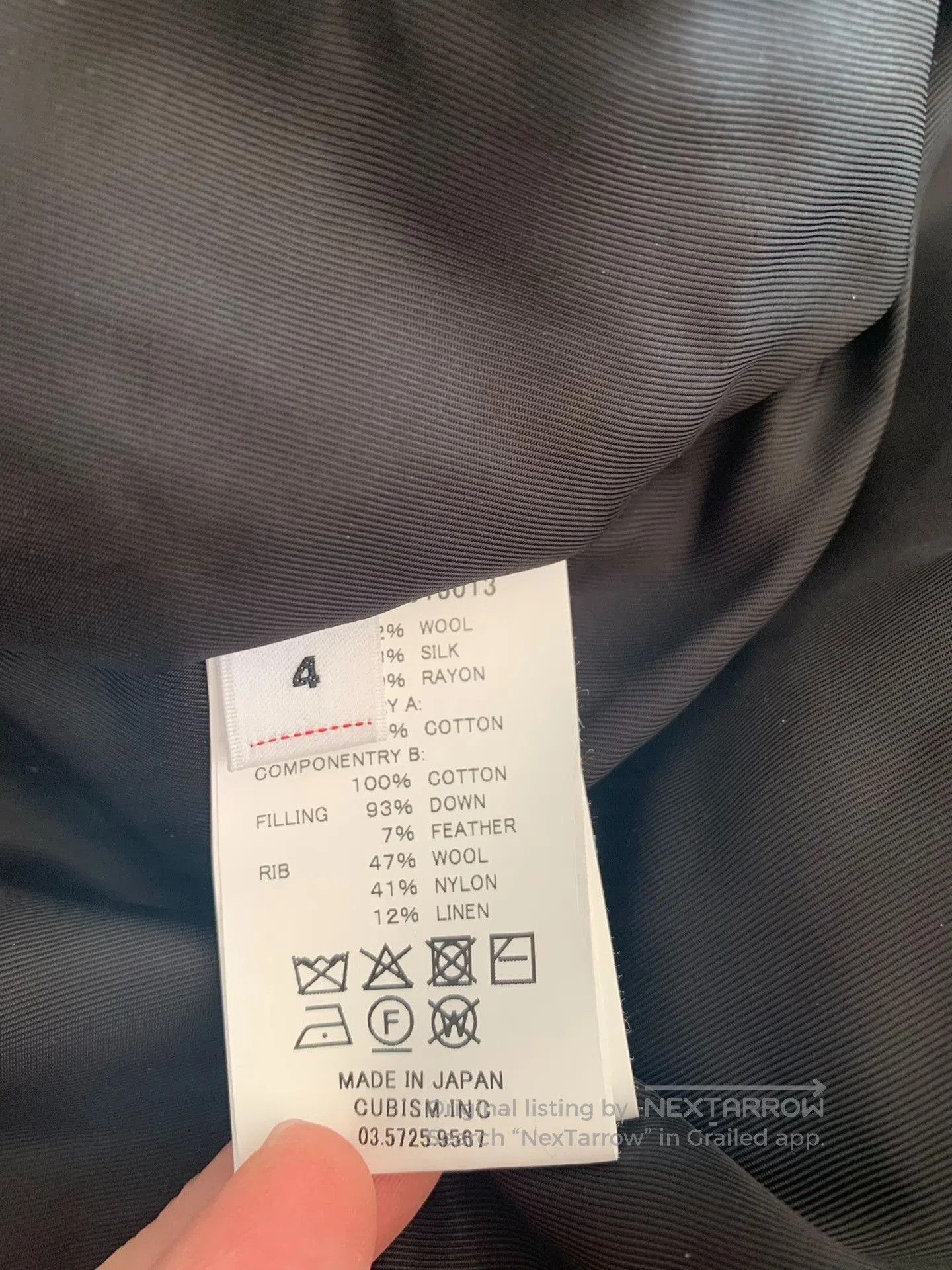 Visvim VISVIM KRUPA DOWN JKT 26SS. Size US XL / EU 56 / 4 - 6 Thumbnail