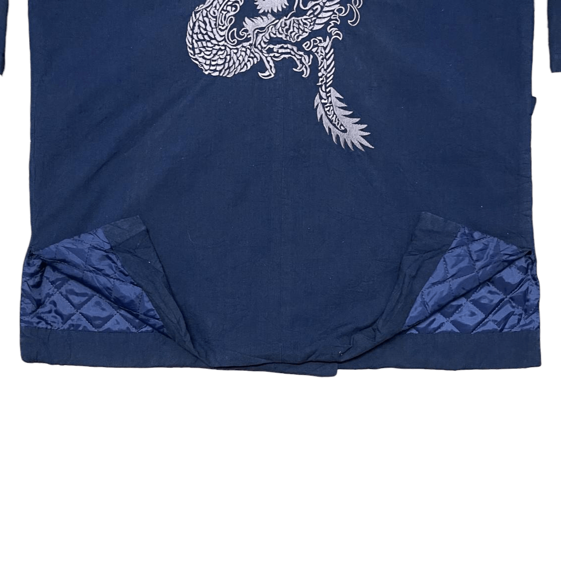 Edition Japan Vtg Monk's Clothes Kimono Japan Dragon Indigo Edition Japan Size US L / EU 52-54 / 3 - 3 Thumbnail